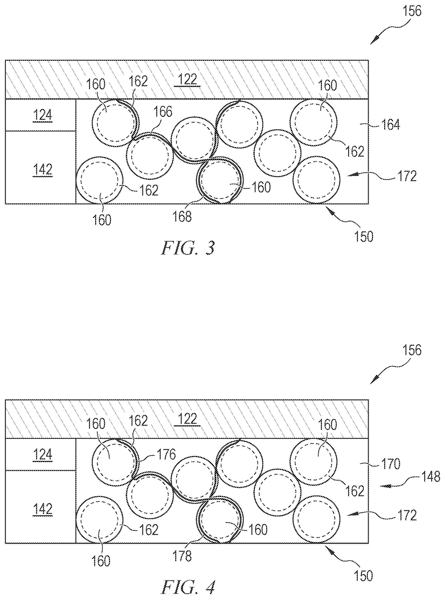 Patent US12588572 Figure 11 – Semiconductor device and method of forming fine pitch conductive posts with graphene-coated cores