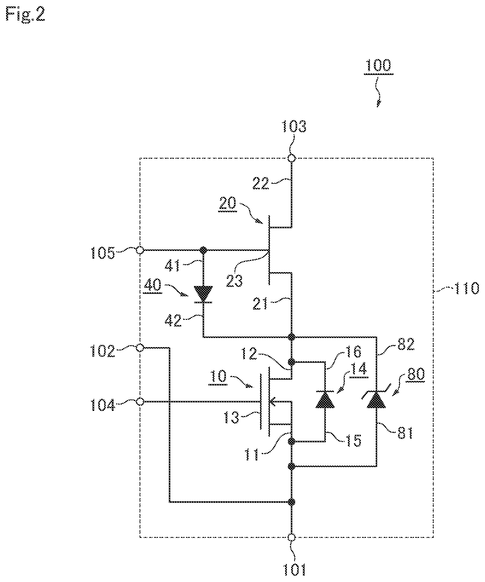 Patent US12588573 Figure 2 – Semiconductor device