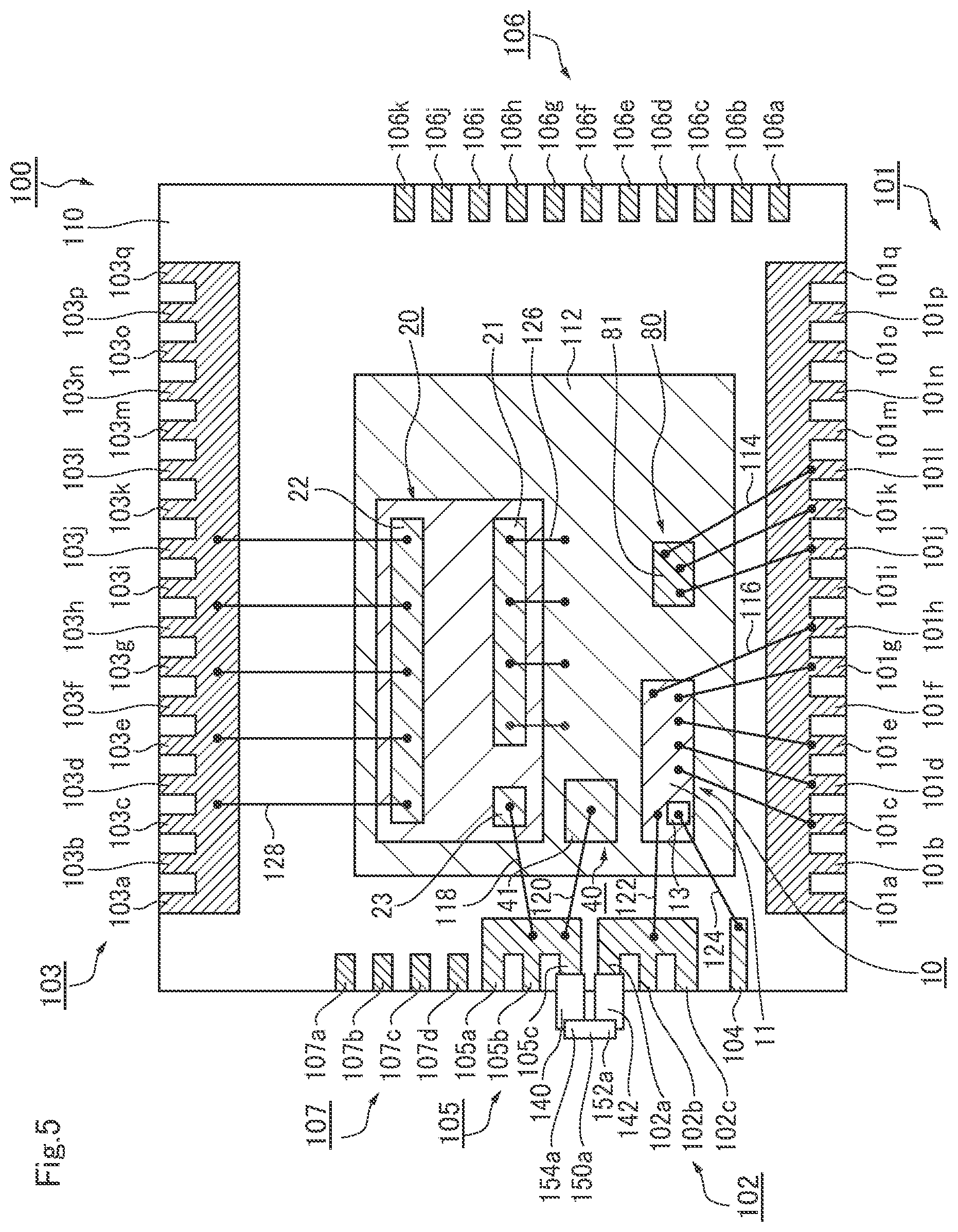 Patent US12588573 Figure 5 – Semiconductor device