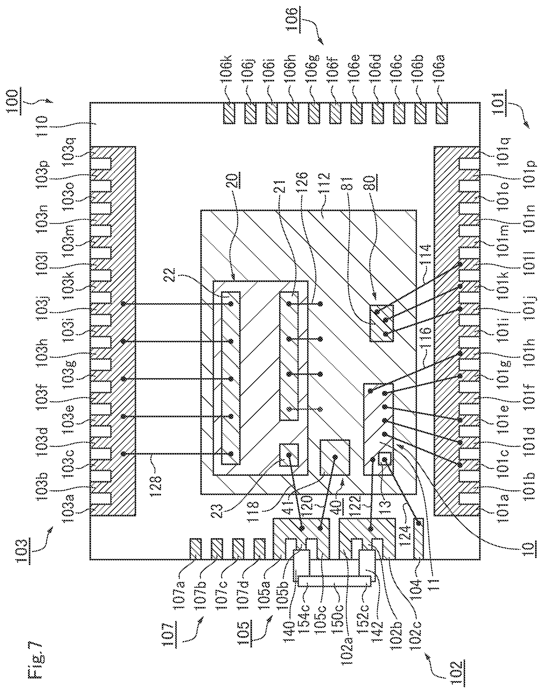 Patent US12588573 Figure 7 – Semiconductor device