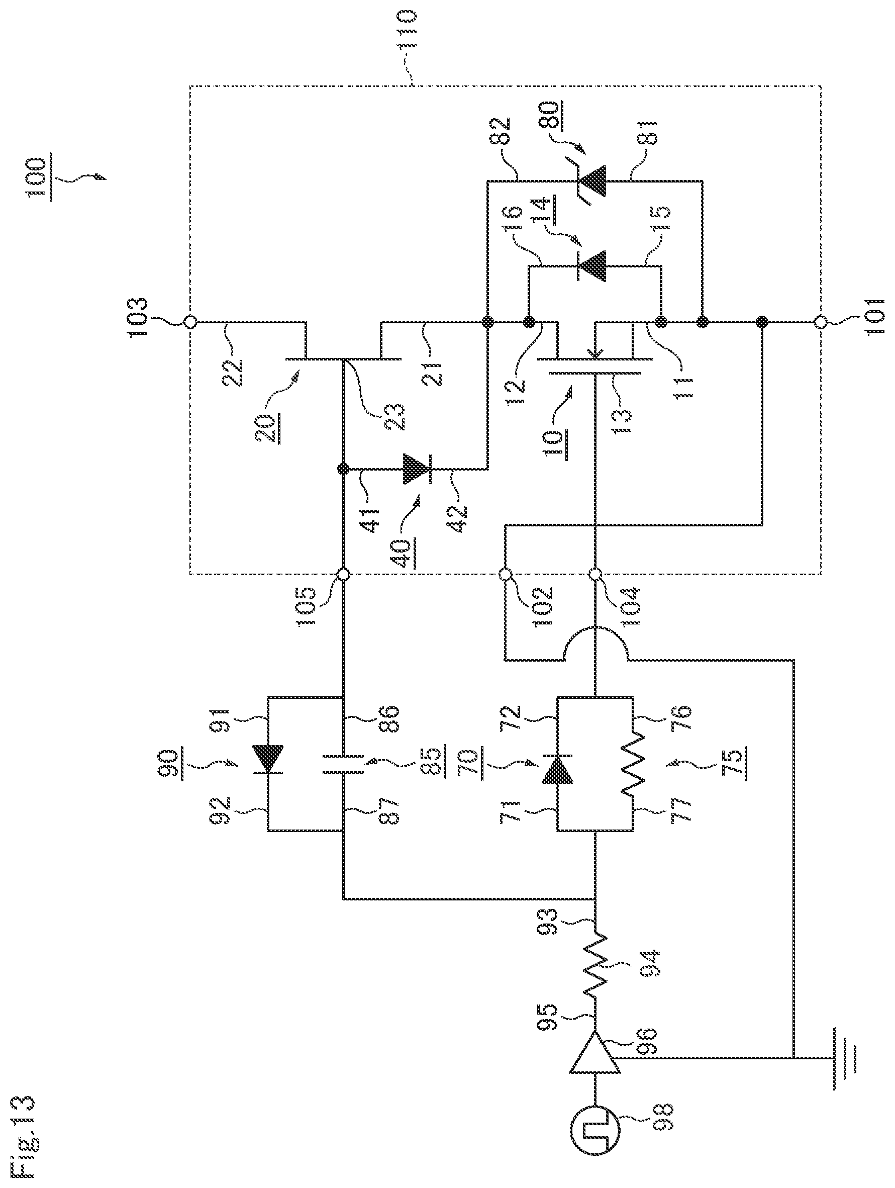 Patent US12588573 Figure 13 – Semiconductor device