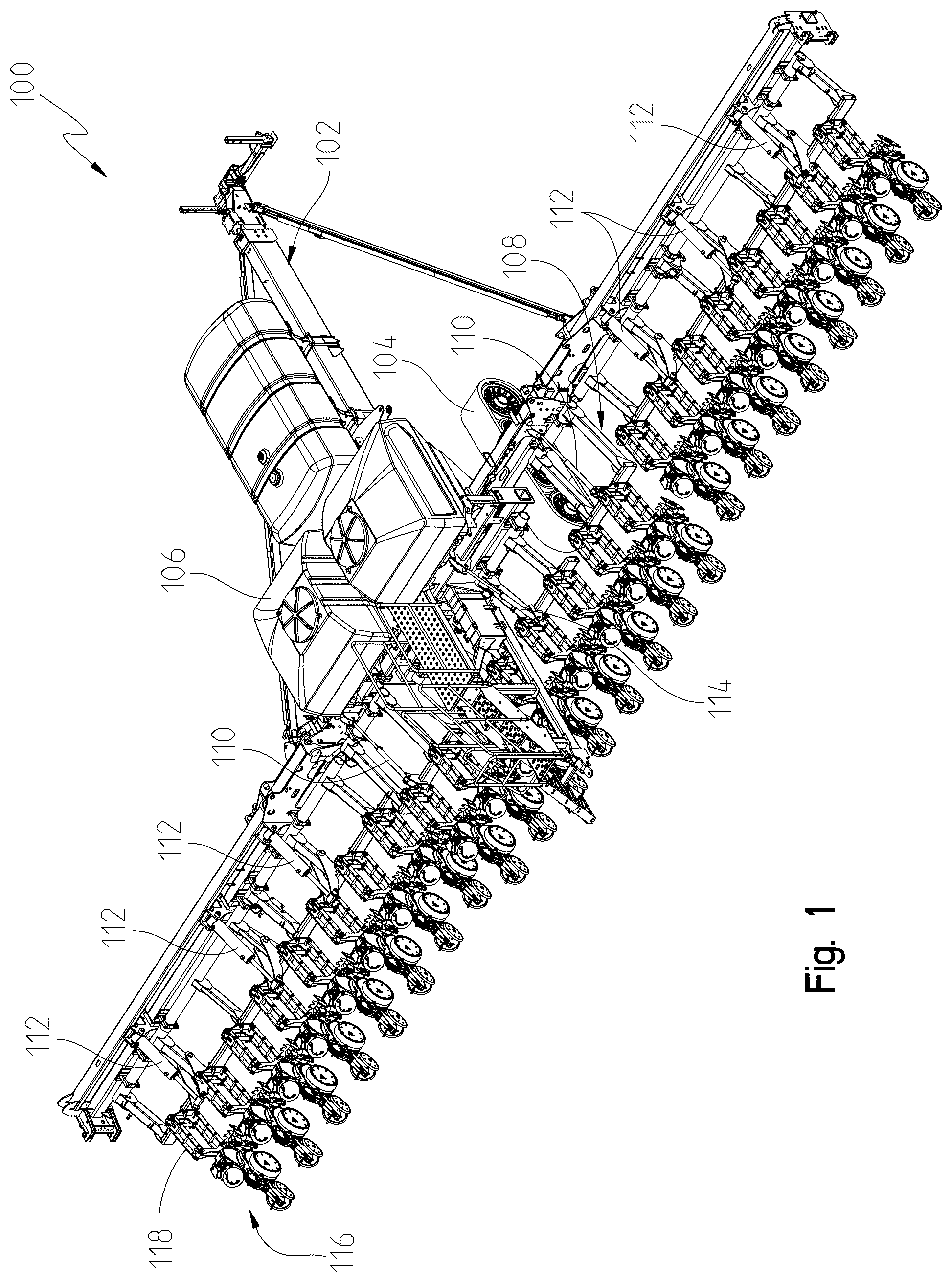 Patent US12588577 — Ground following optimization with position control systems and methods — Figure 1