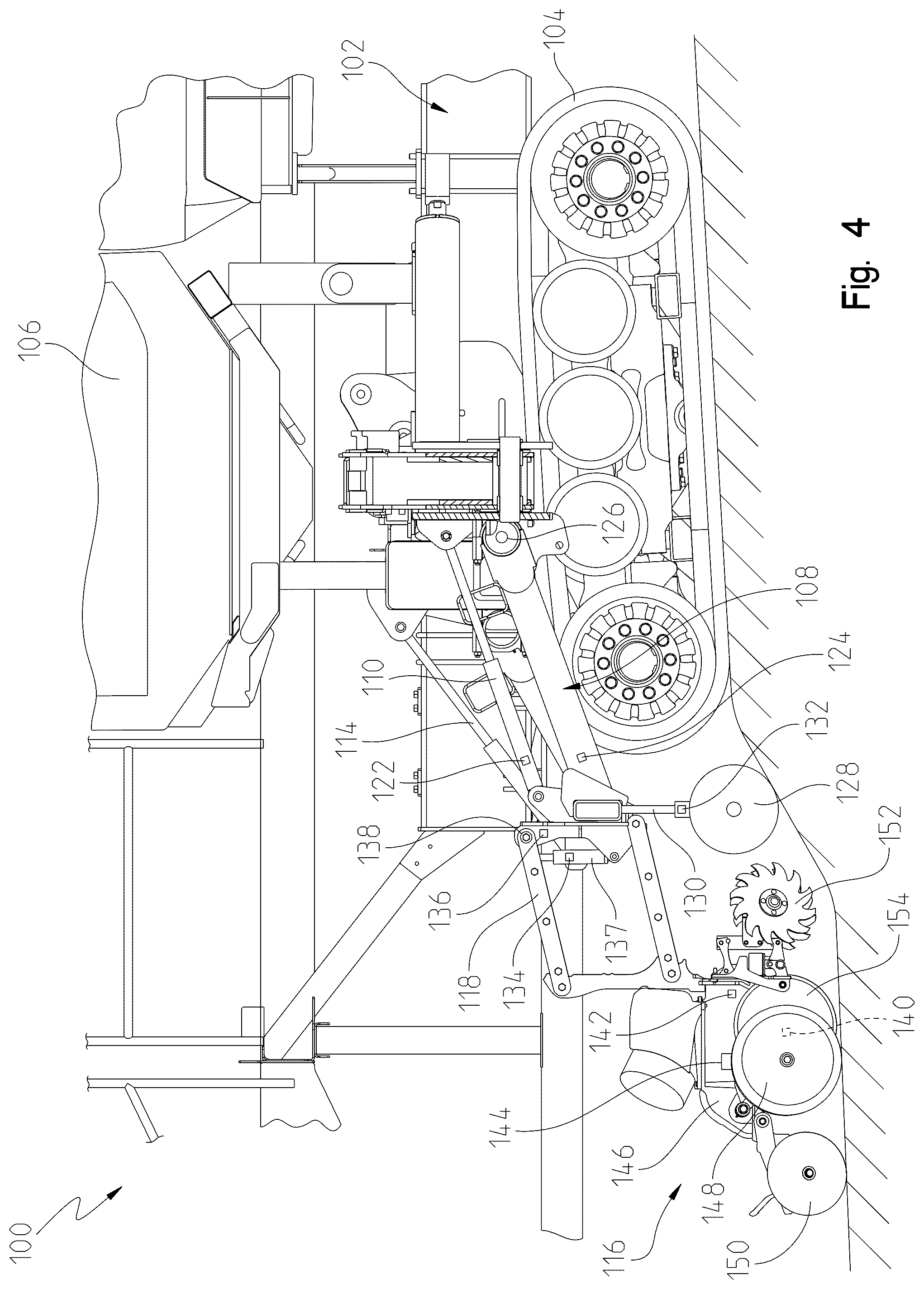 Patent US12588577 Figure 4 – Ground following optimization with position control systems and methods
