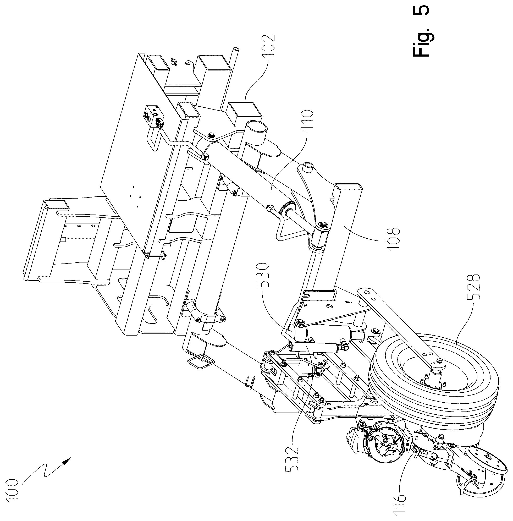 Patent US12588577 Figure 5 – Ground following optimization with position control systems and methods