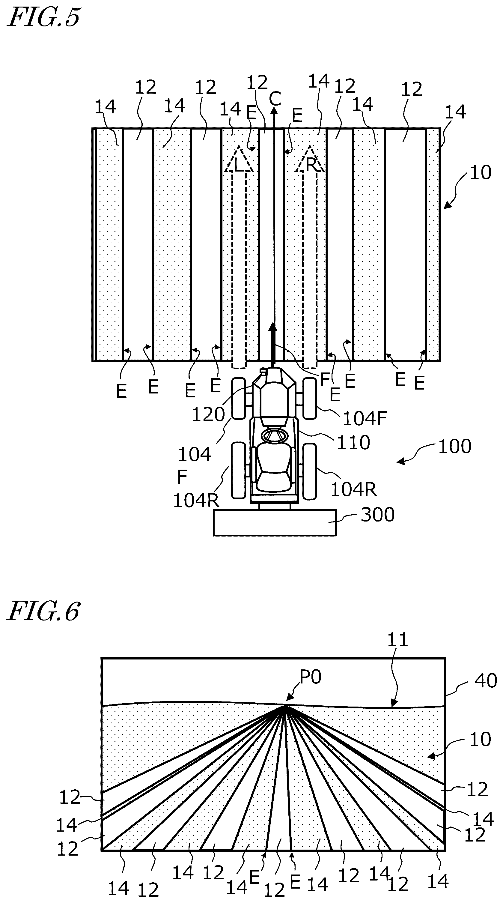 Patent US12588578 Figure 3 – Row detection system, agricultural machine having a row detection system, and method of row detection