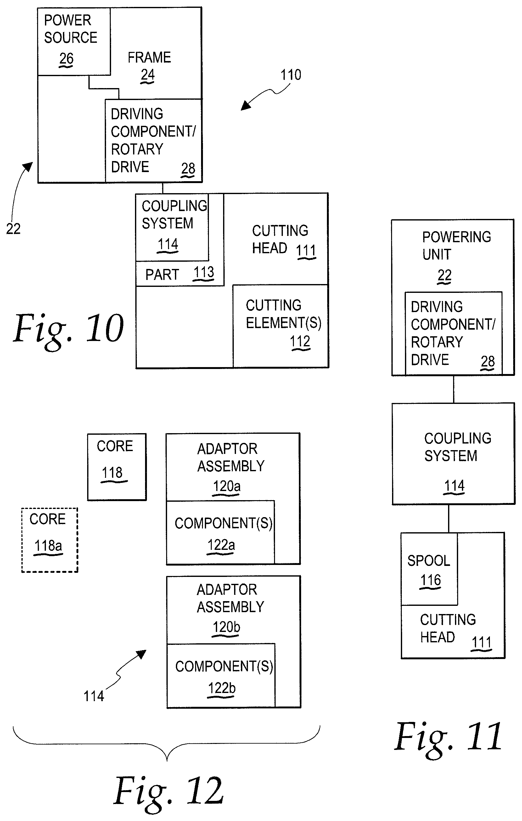 Patent US12588585 Figure 4 – Vegetation cutting apparatus