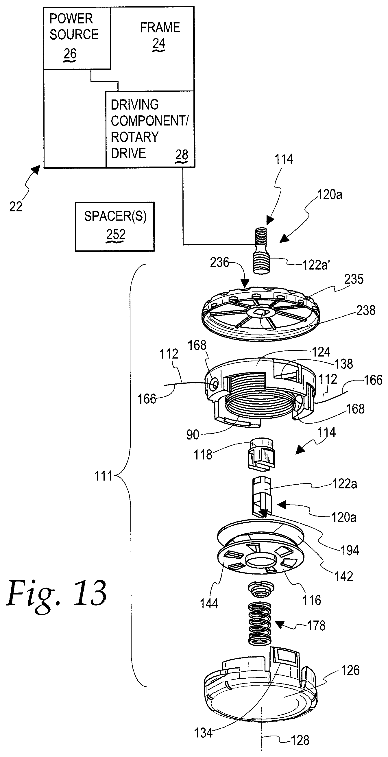 Patent US12588585 Figure 5 – Vegetation cutting apparatus