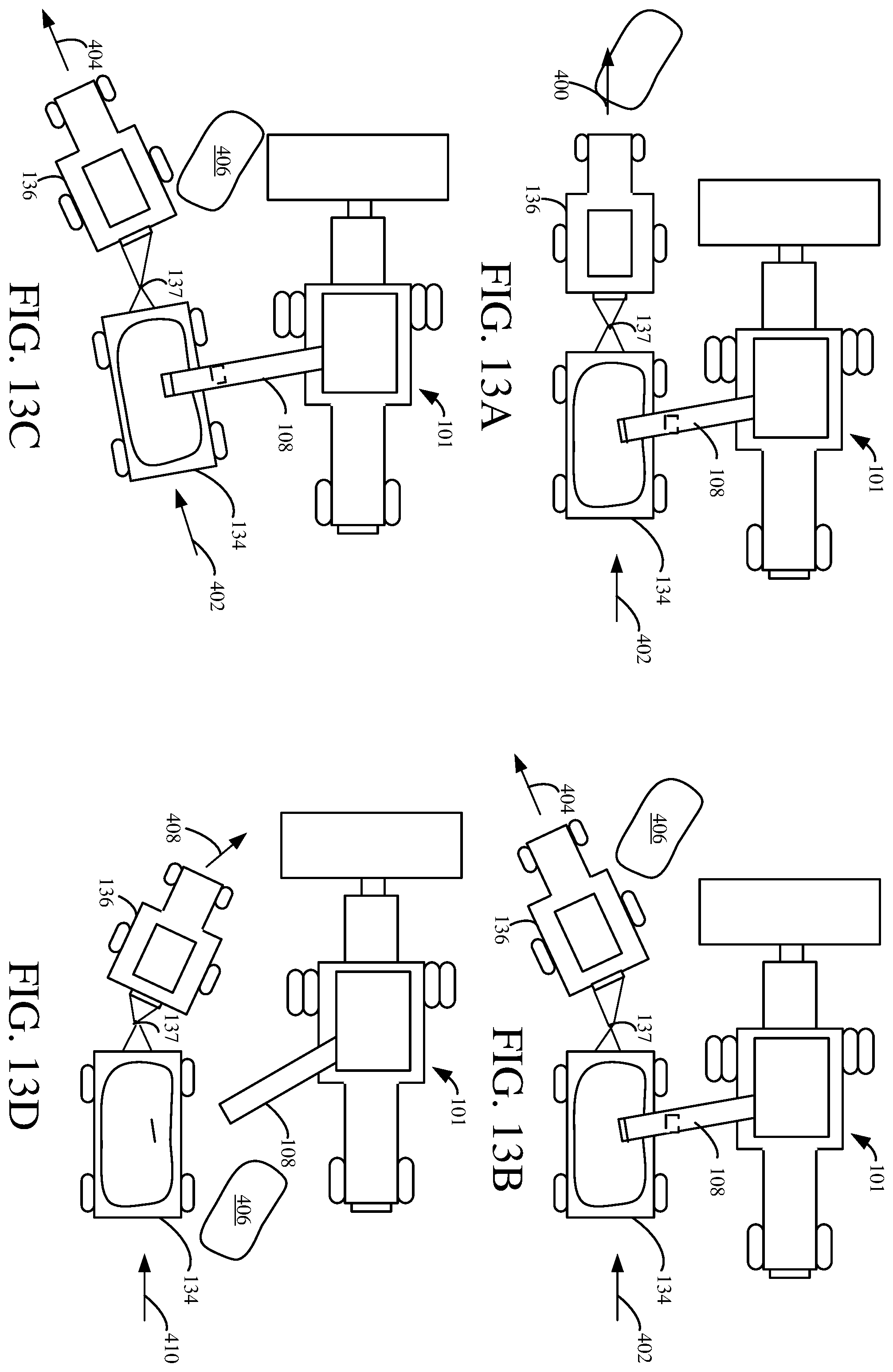Patent US12588593 Figure 15 – Fill profile and tracking control during an unloading operation based on a CAD file