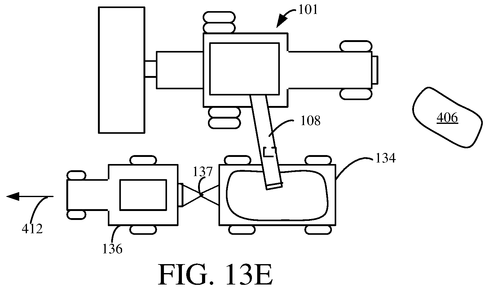 Patent US12588593 Figure 16 – Fill profile and tracking control during an unloading operation based on a CAD file
