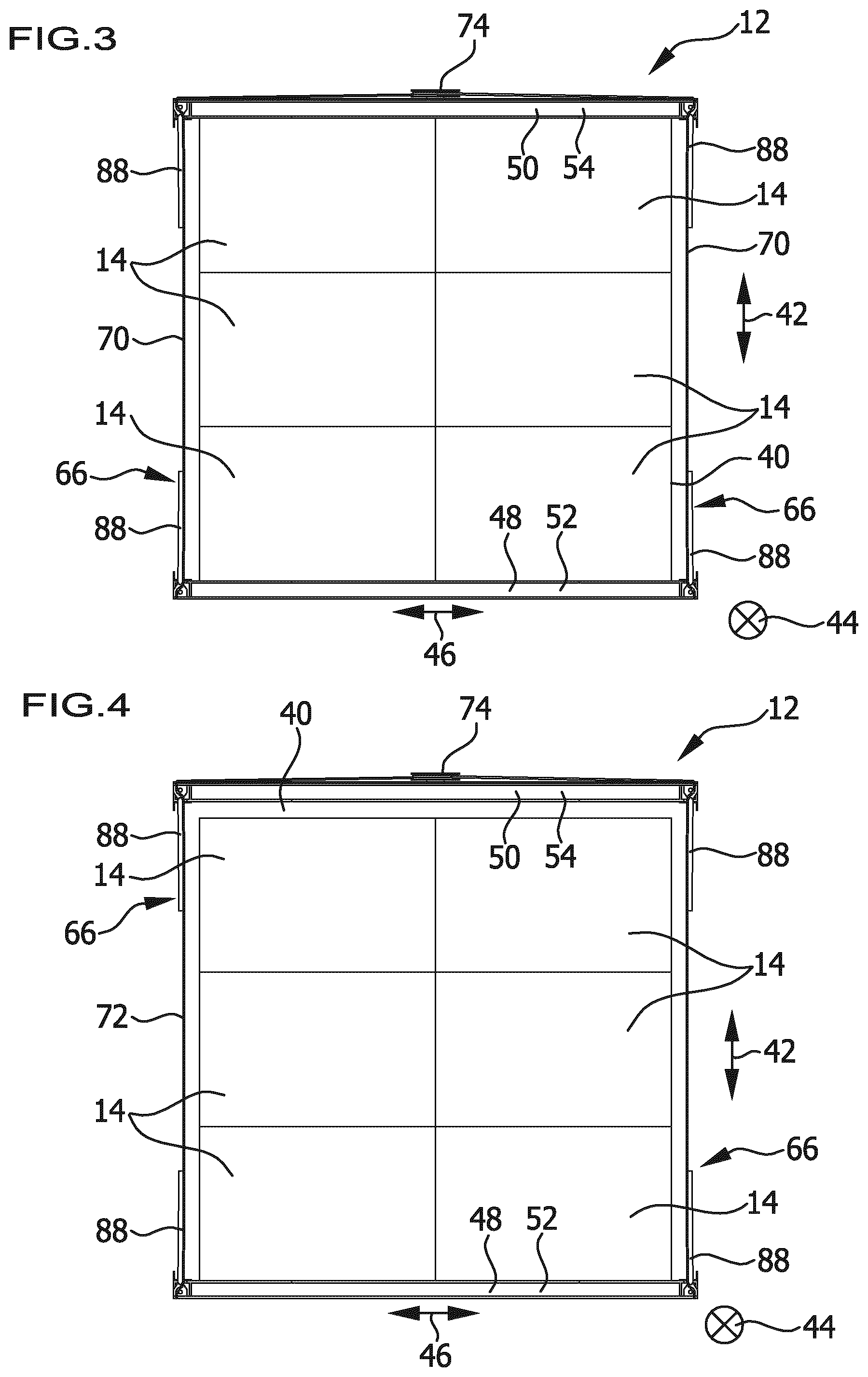 Patent US12588601 Figure 3 – Picking-up device for bales, and picking-up system comprising a picking-up device