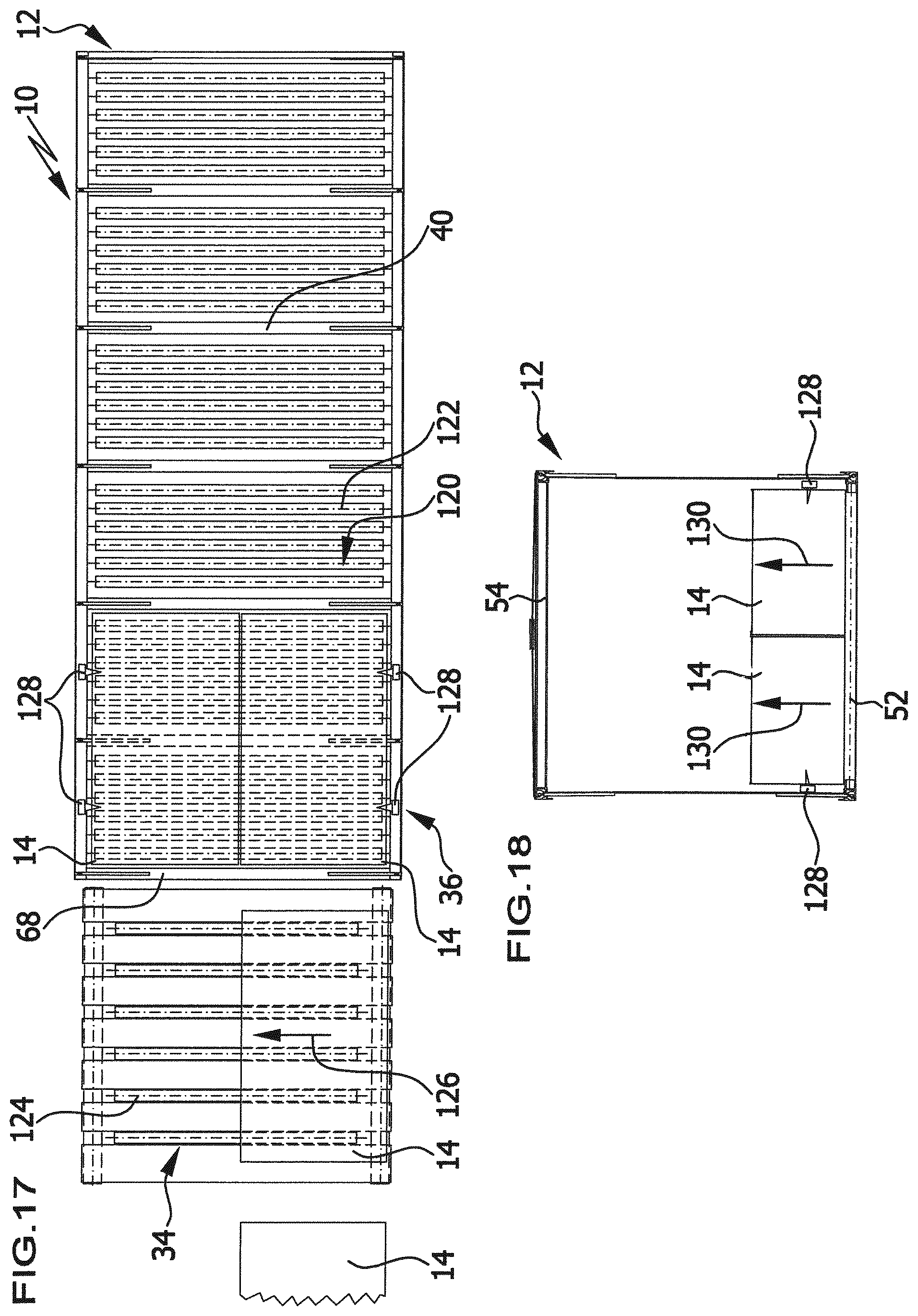Patent US12588601 Figure 9 – Picking-up device for bales, and picking-up system comprising a picking-up device