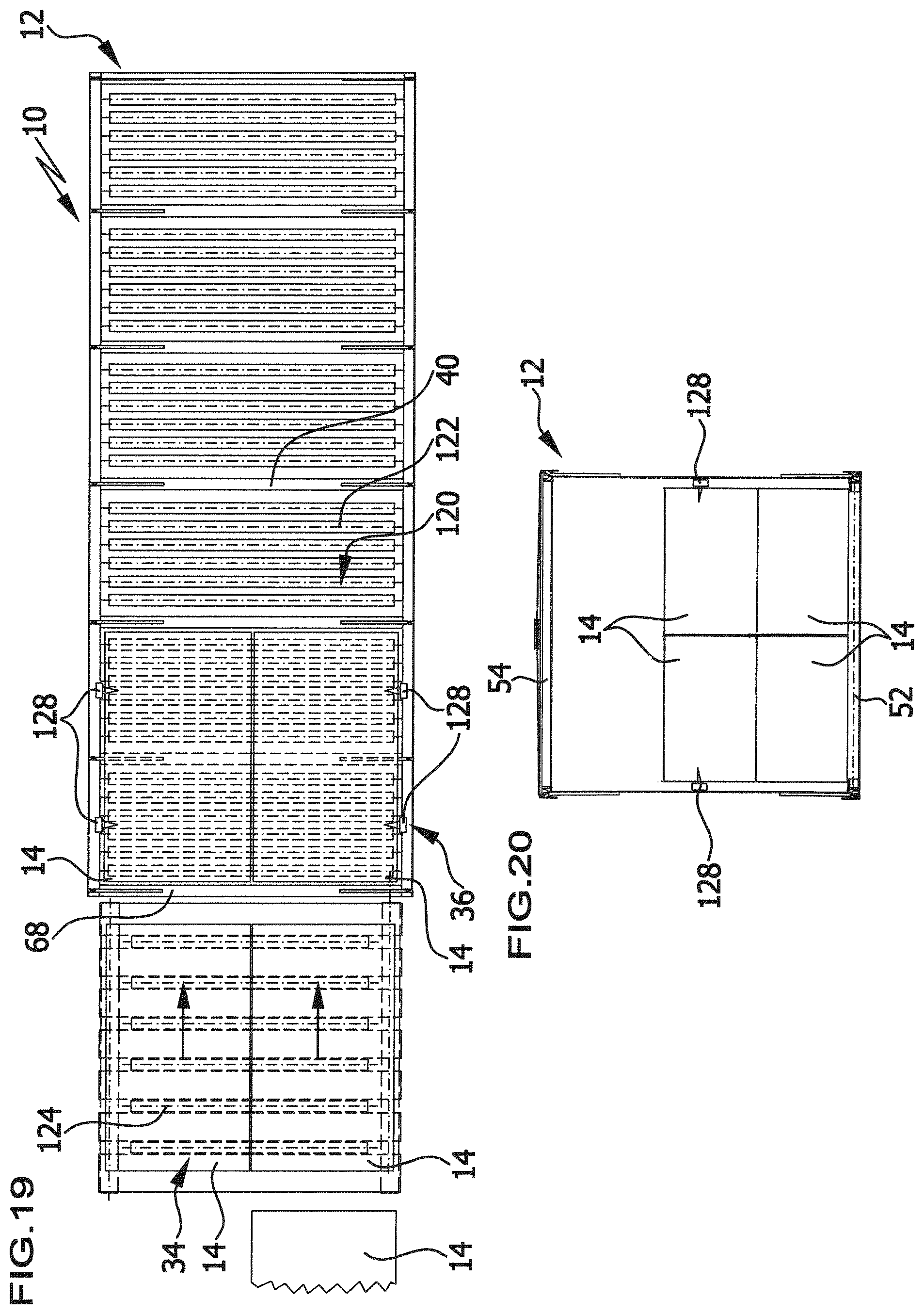 Patent US12588601 Figure 10 – Picking-up device for bales, and picking-up system comprising a picking-up device