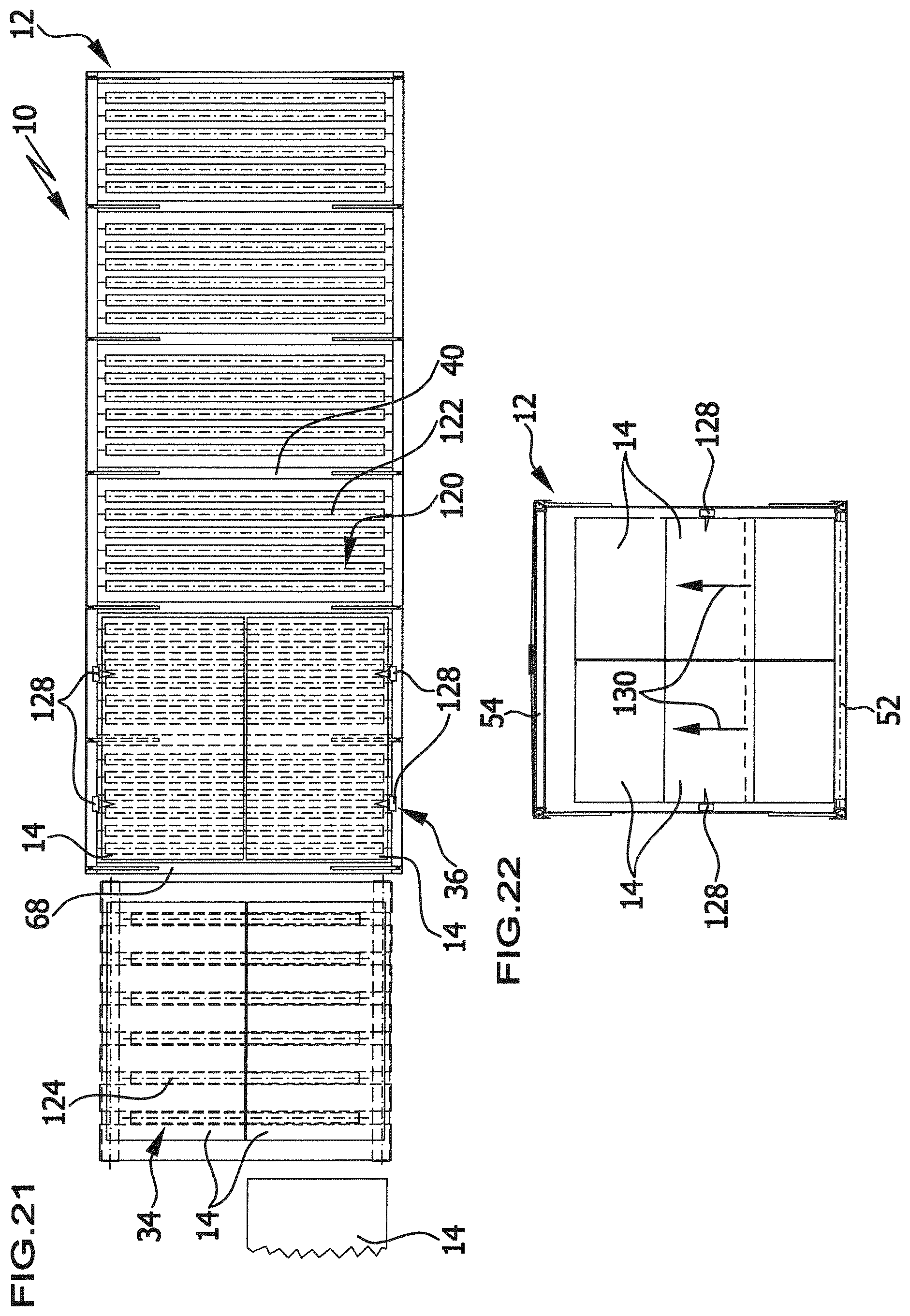 Patent US12588601 Figure 11 – Picking-up device for bales, and picking-up system comprising a picking-up device
