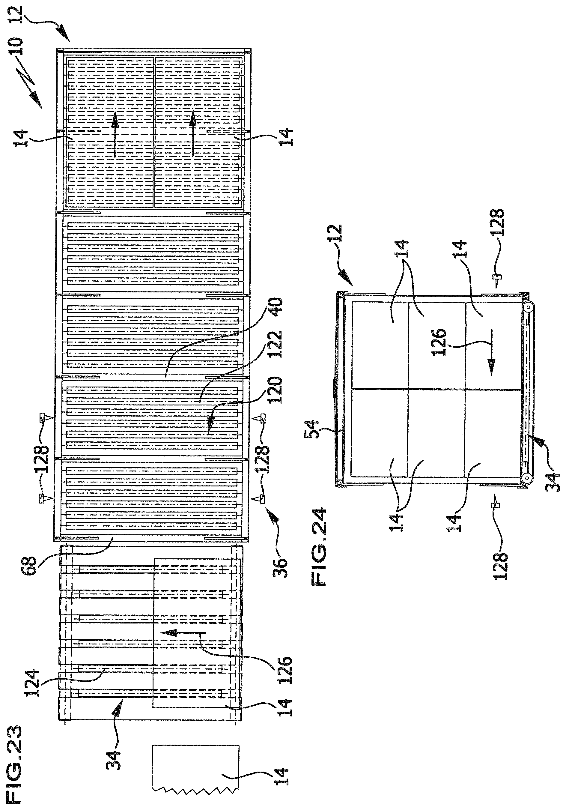 Patent US12588601 Figure 12 – Picking-up device for bales, and picking-up system comprising a picking-up device