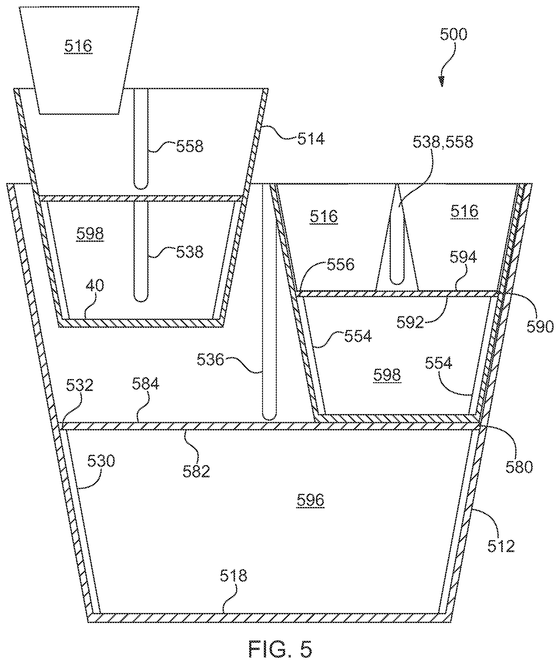 Patent US12588603 Figure 4 – Interengageable containers and methods