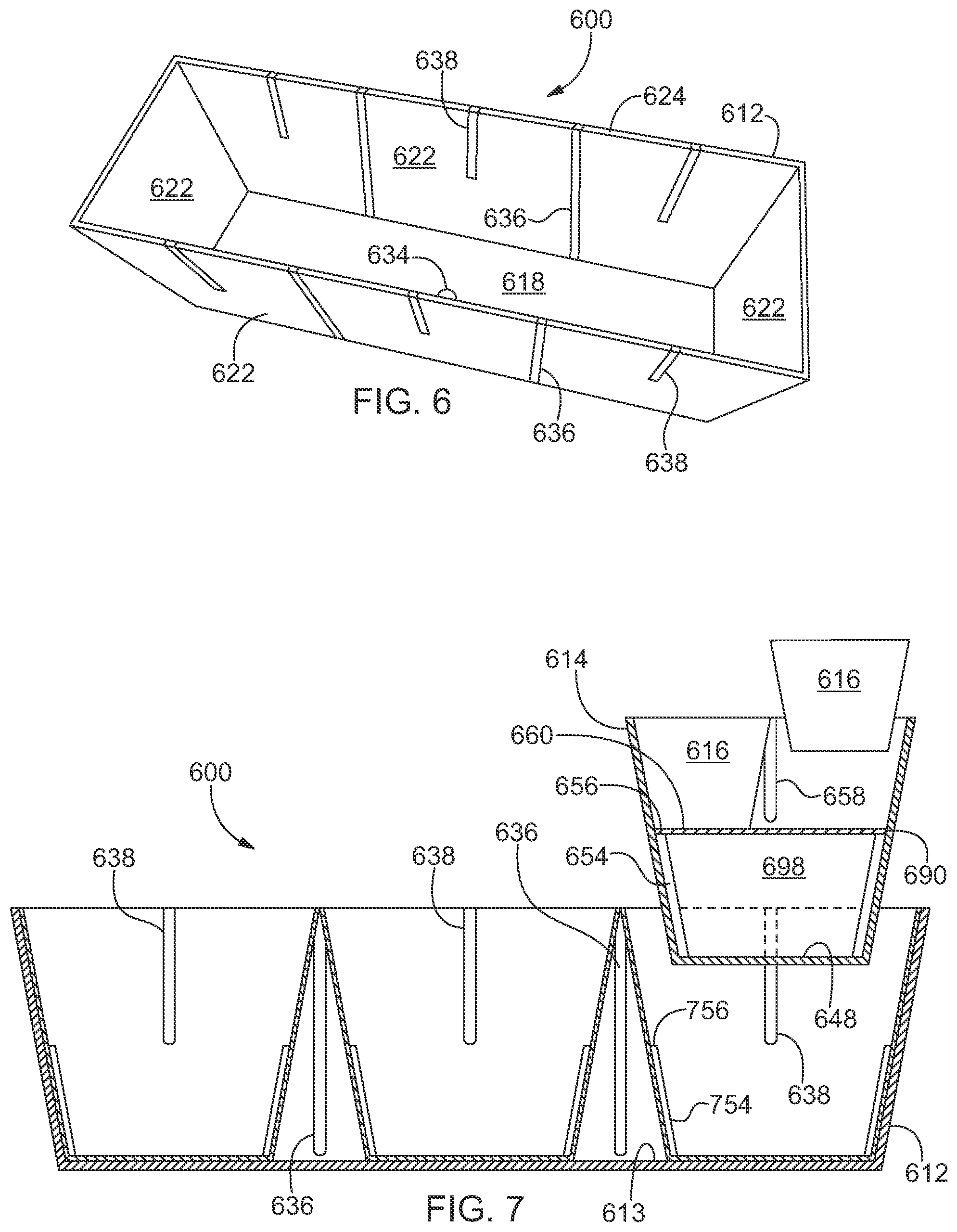 Patent US12588603 Figure 5 – Interengageable containers and methods