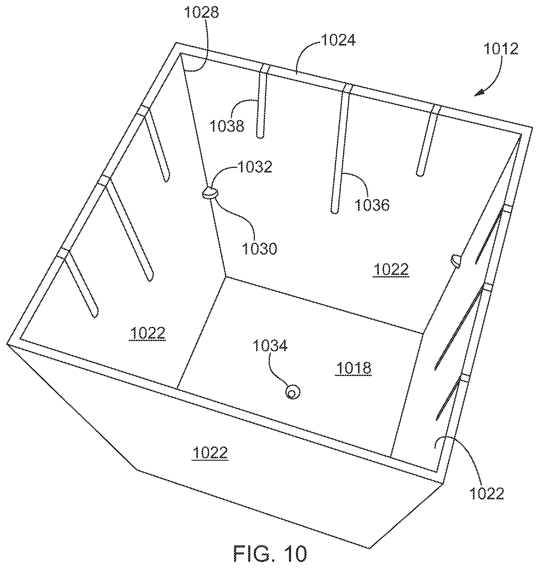 Patent US12588603 Figure 9 – Interengageable containers and methods