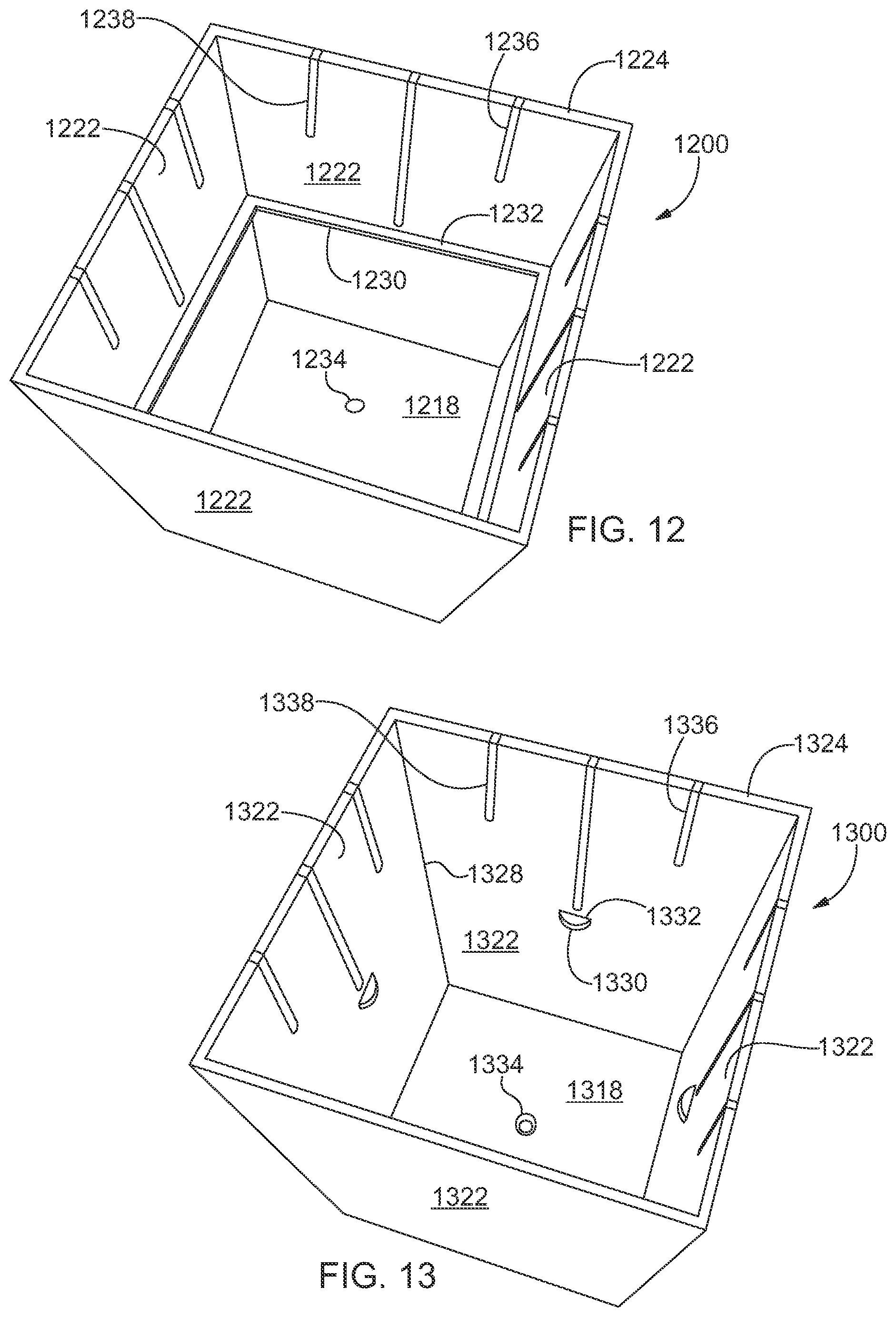 Patent US12588603 Figure 11 – Interengageable containers and methods