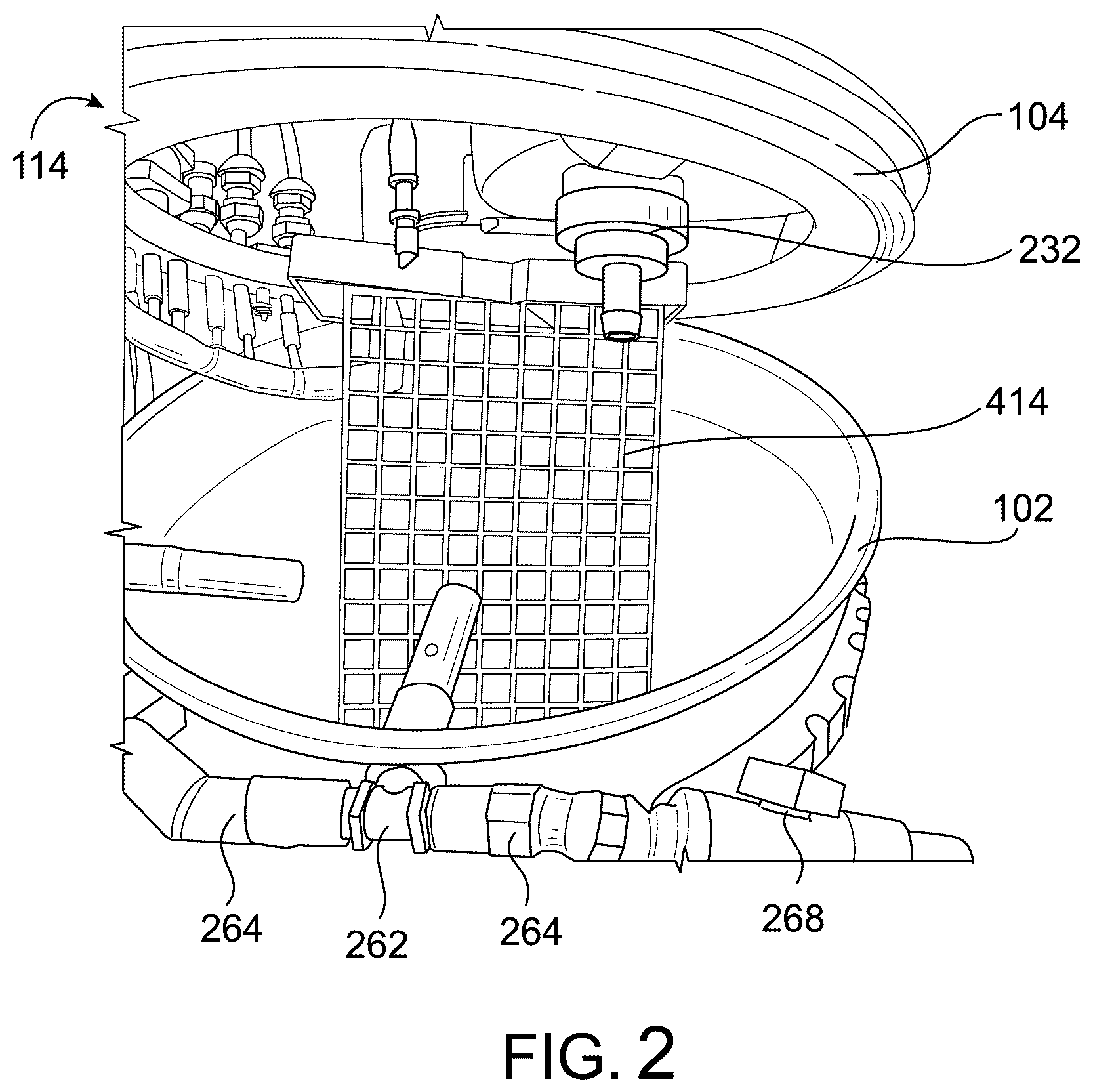 Patent US12588609 Figure 2 – Plant nutrient preparation and delivery system