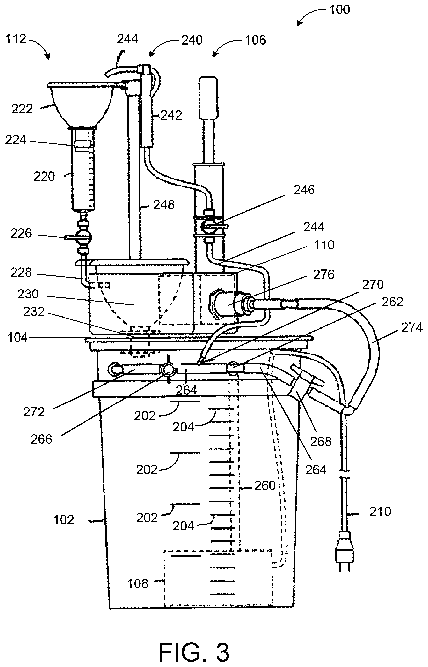 Patent US12588609 Figure 3 – Plant nutrient preparation and delivery system