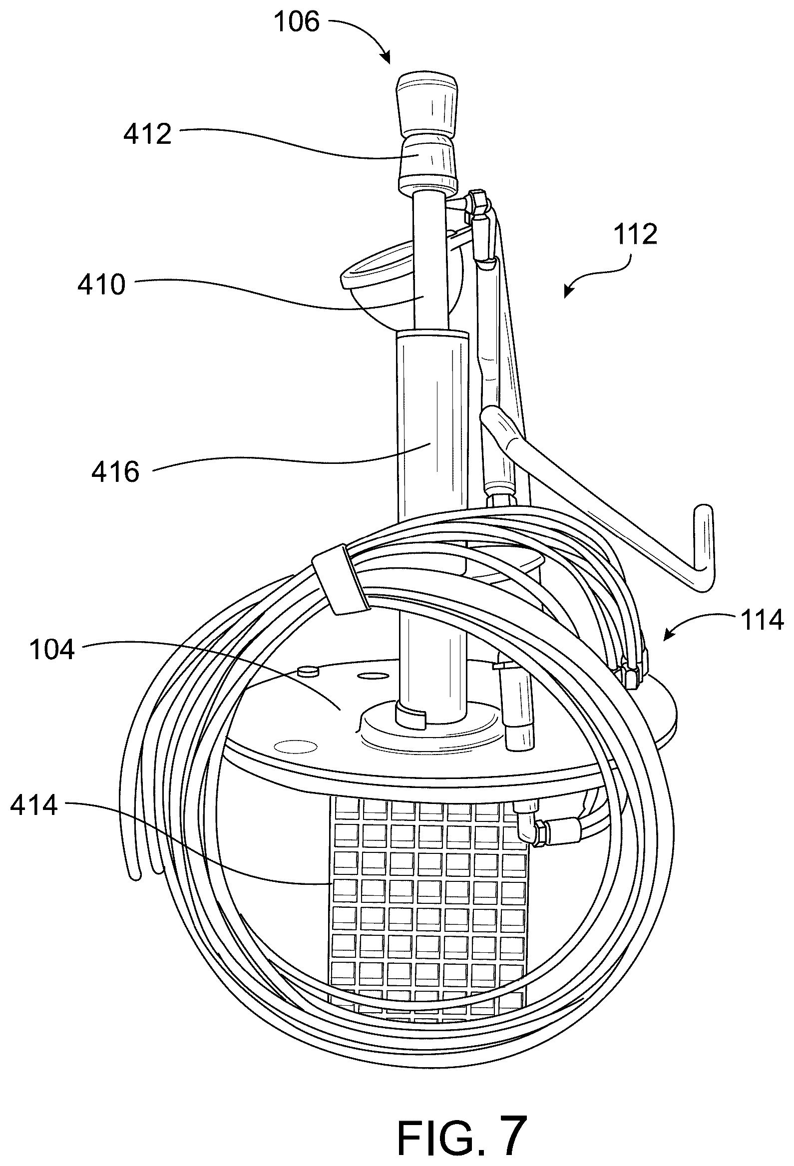 Patent US12588609 Figure 7 – Plant nutrient preparation and delivery system