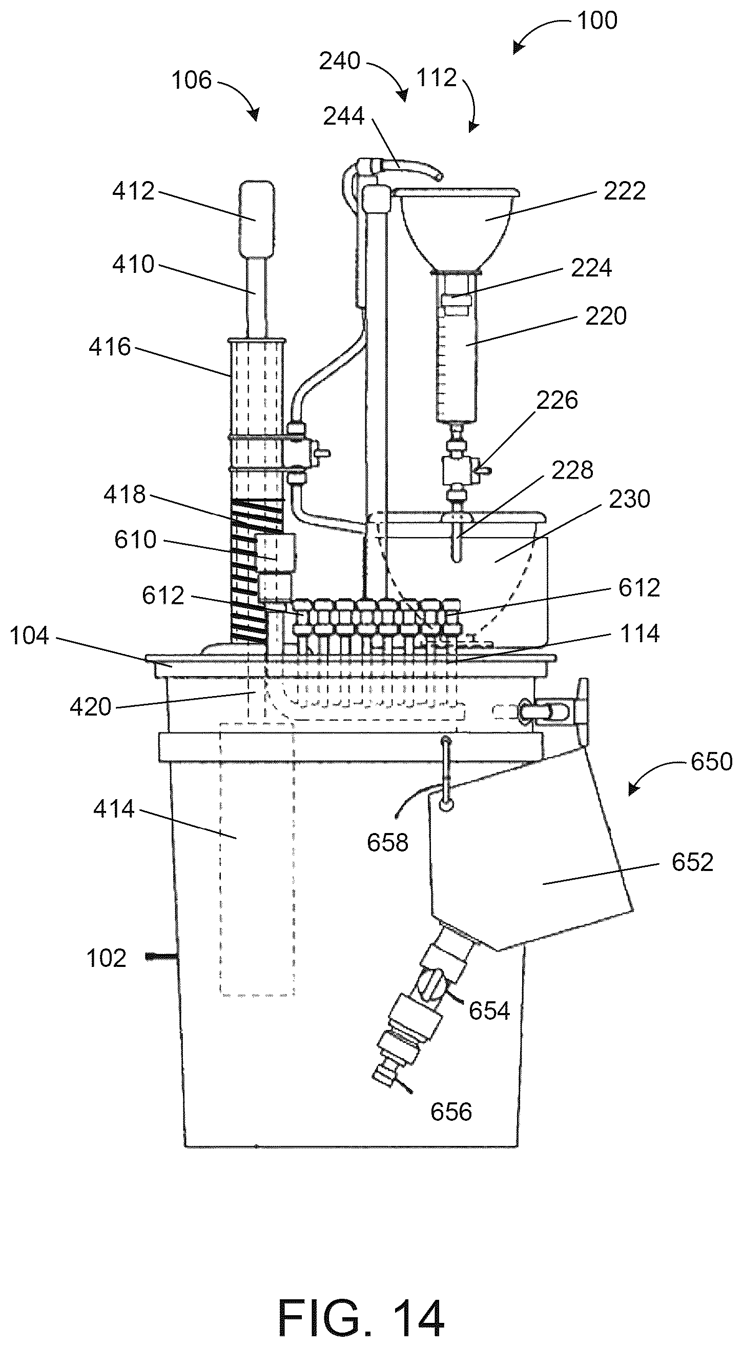 Patent US12588609 Figure 14 – Plant nutrient preparation and delivery system