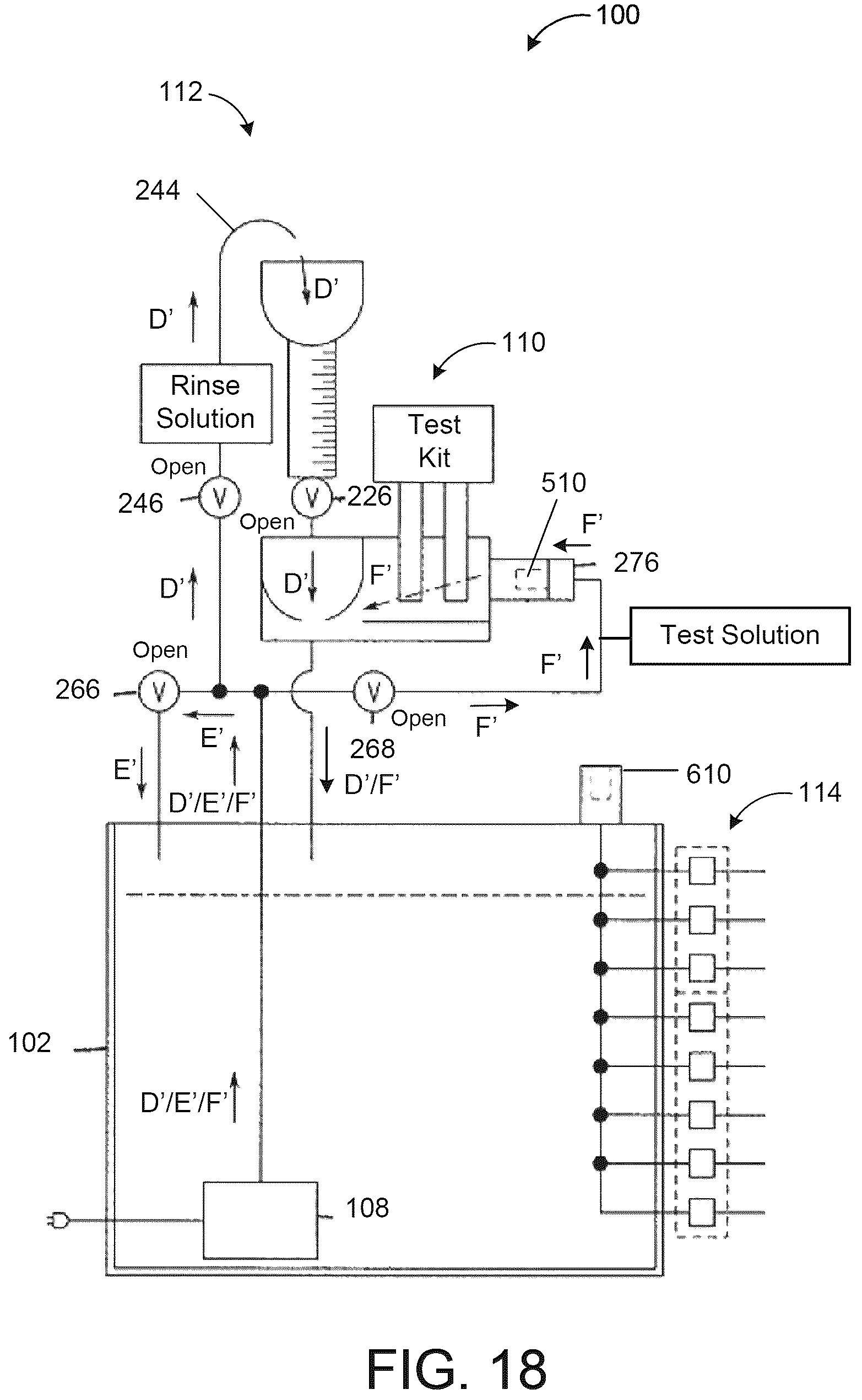 Patent US12588609 Figure 18 – Plant nutrient preparation and delivery system