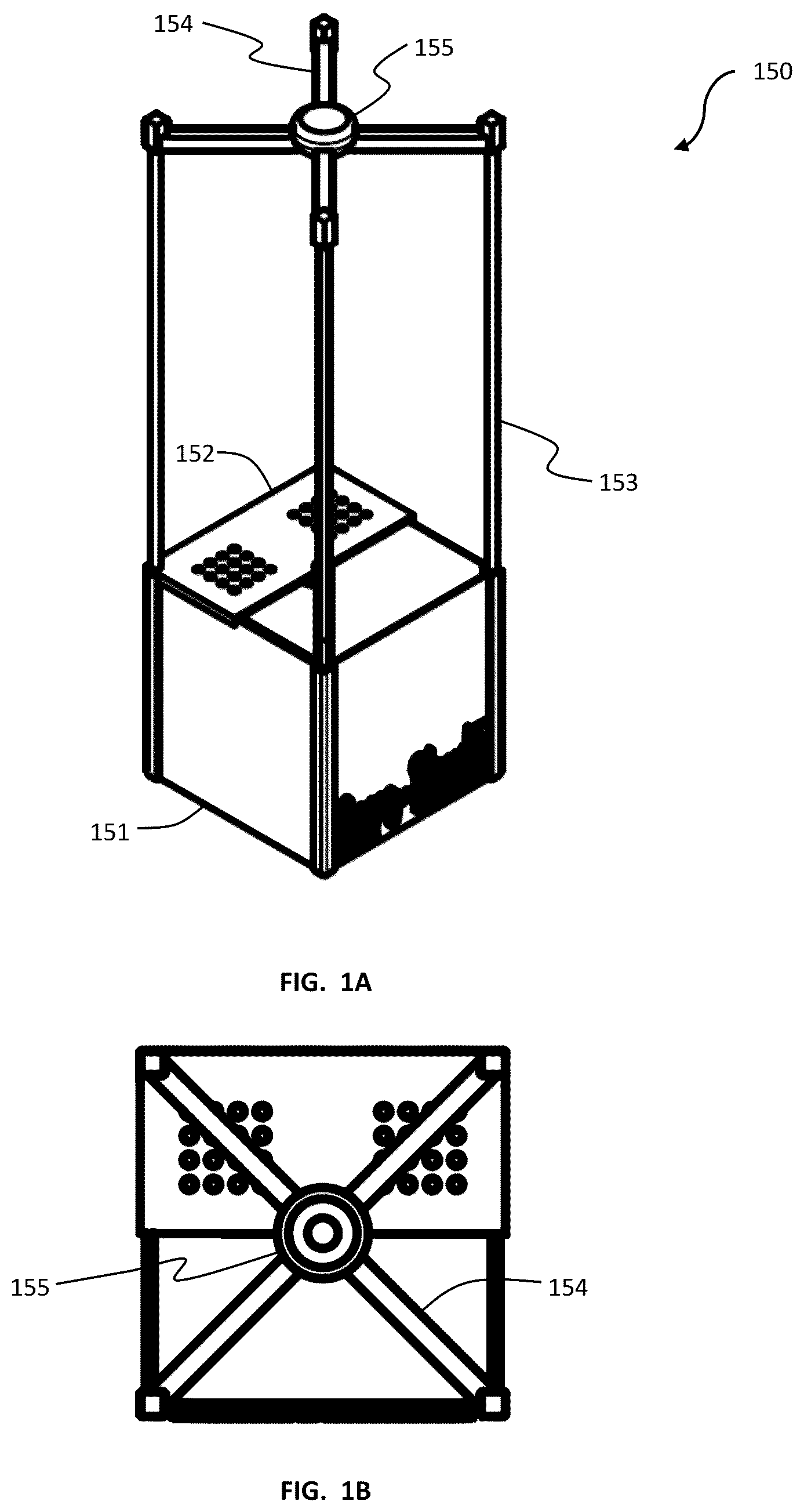 Patent US12588610 Figure 1 – Growing container for free-rooted plants and system and method using same