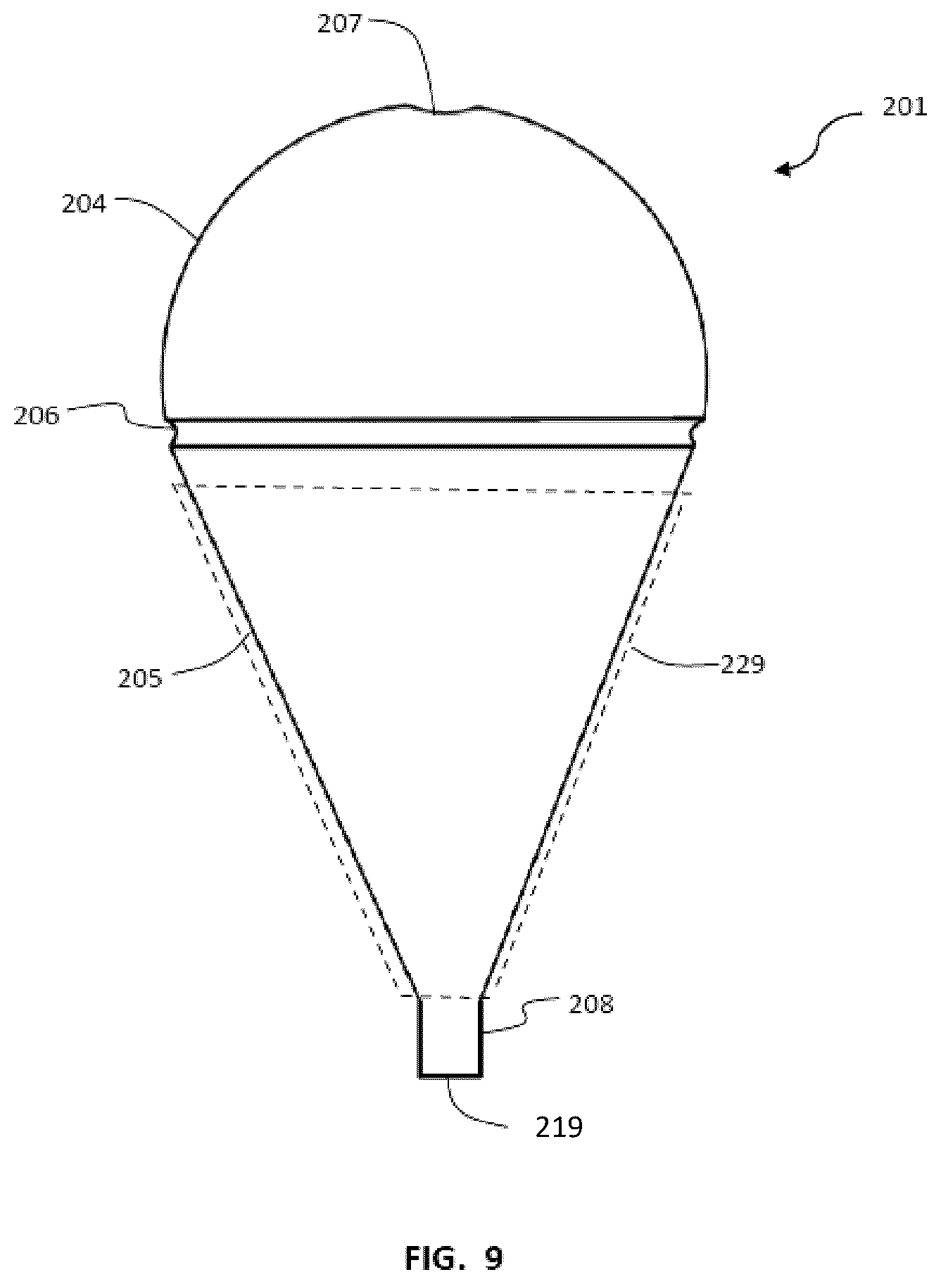 Patent US12588610 Figure 9 – Growing container for free-rooted plants and system and method using same