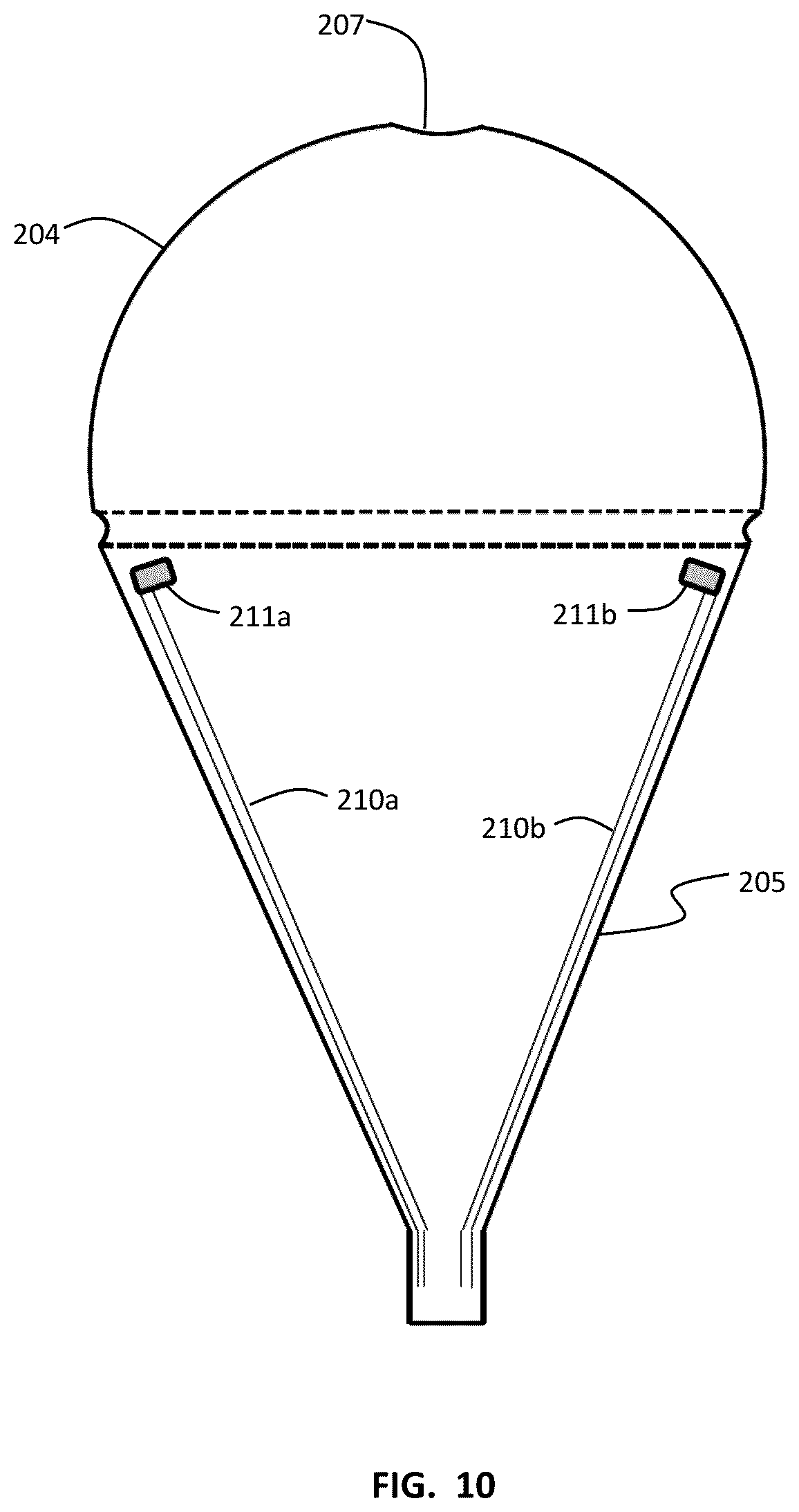 Patent US12588610 Figure 10 – Growing container for free-rooted plants and system and method using same