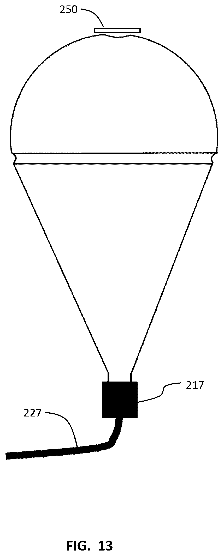Patent US12588610 Figure 13 – Growing container for free-rooted plants and system and method using same