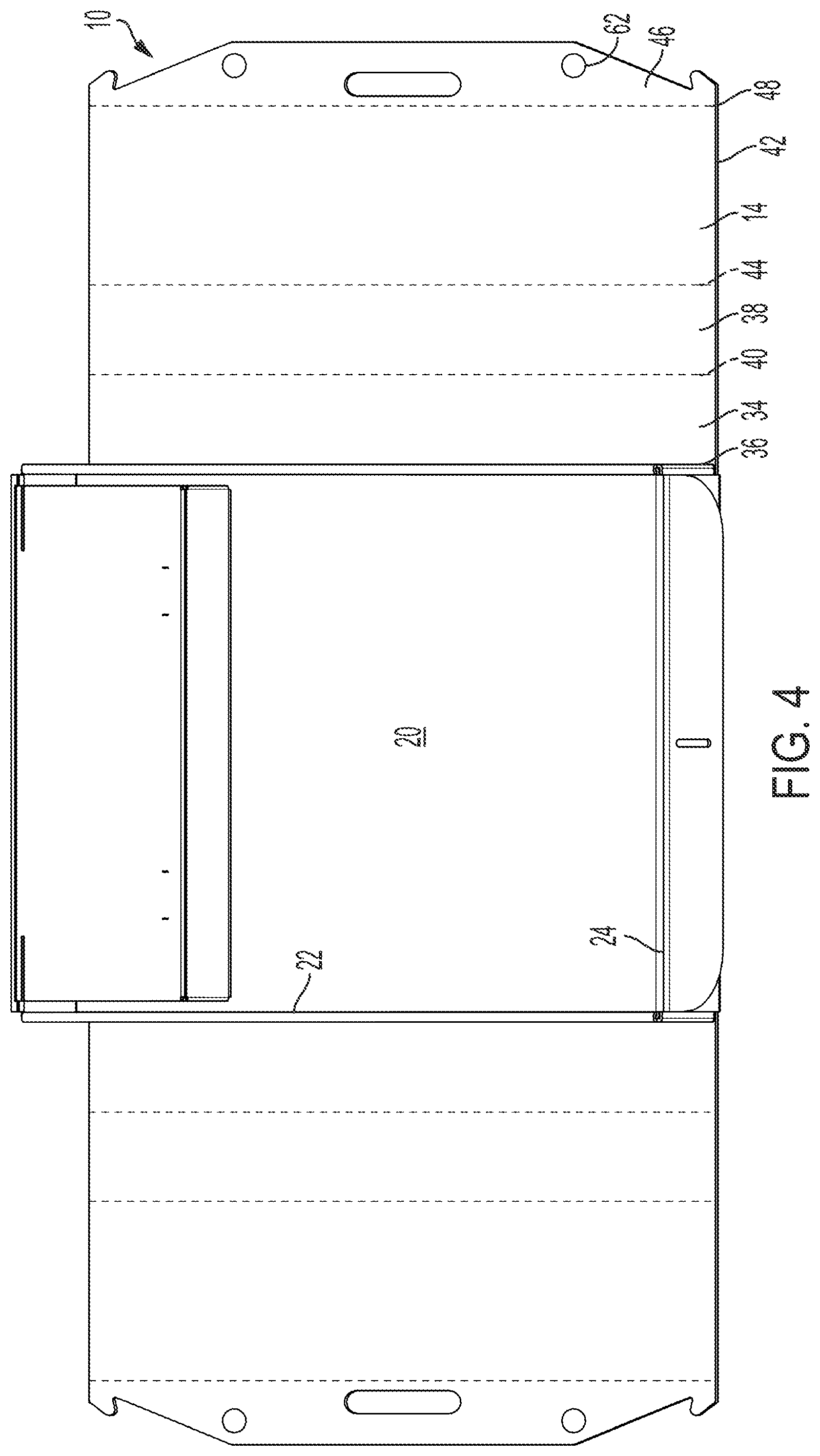 Patent US12588648 Figure 4 – Disposable litter tray