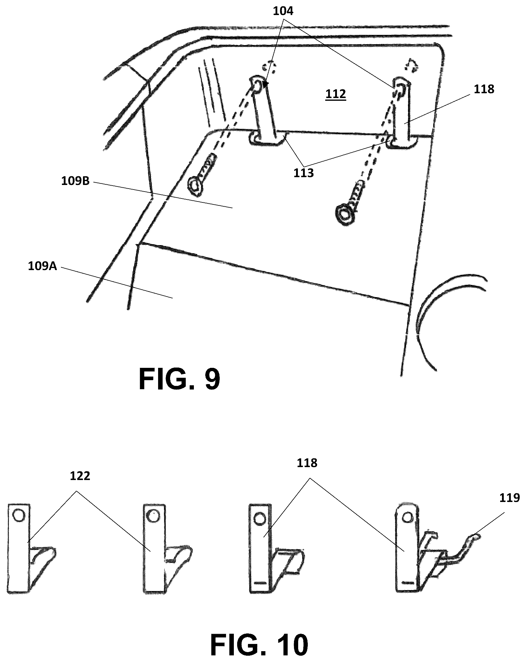 Patent US12588651 Figure 8 – Pet container to overlay a vehicle seat