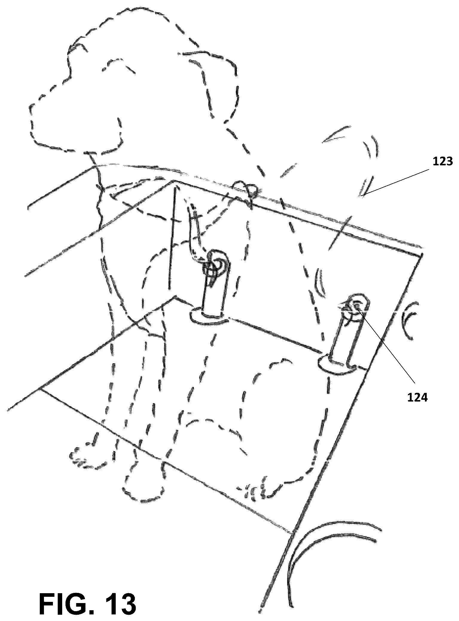 Patent US12588651 Figure 10 – Pet container to overlay a vehicle seat