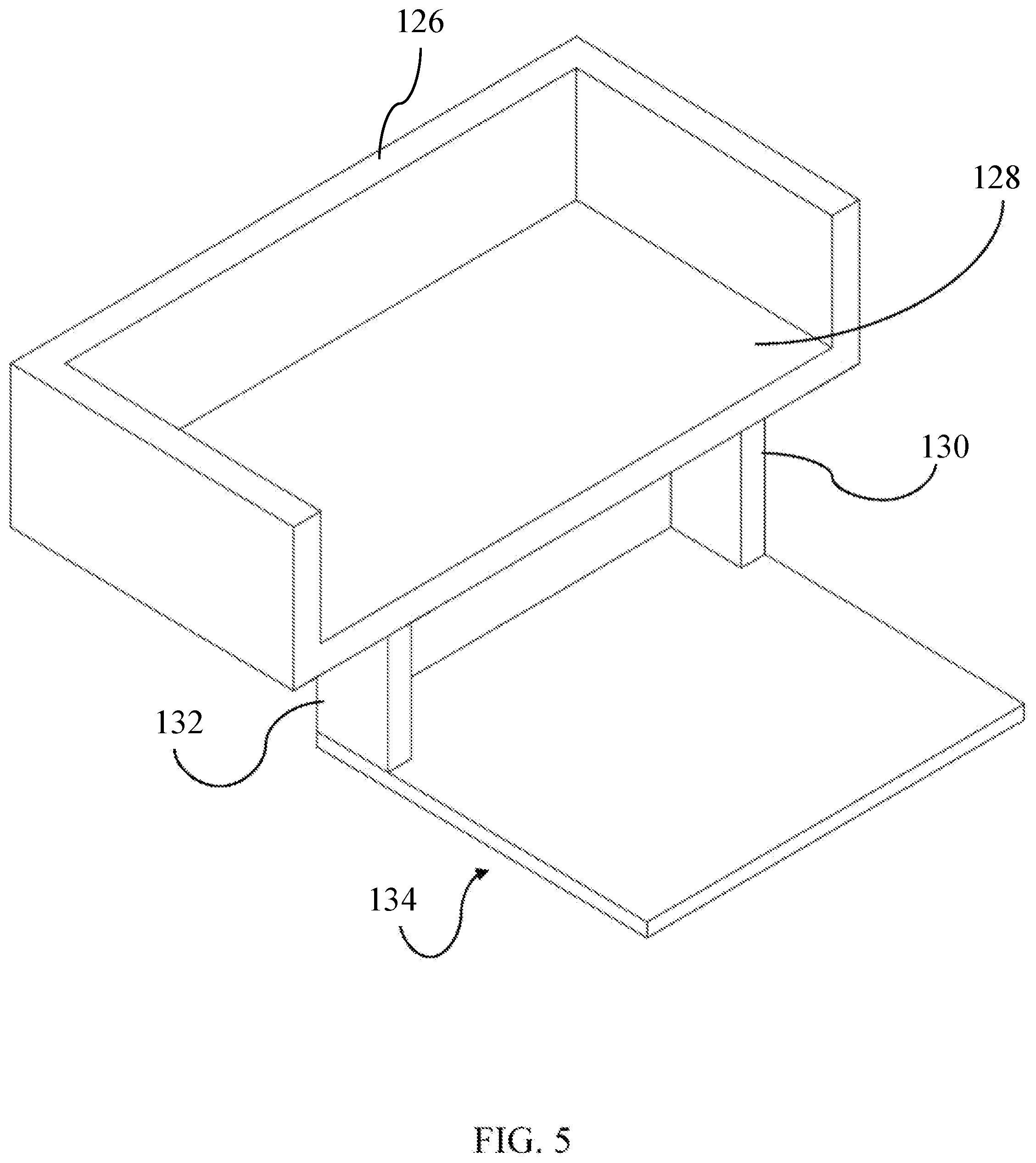 Patent US12588655 Figure 6 – Cat tower feeding tray