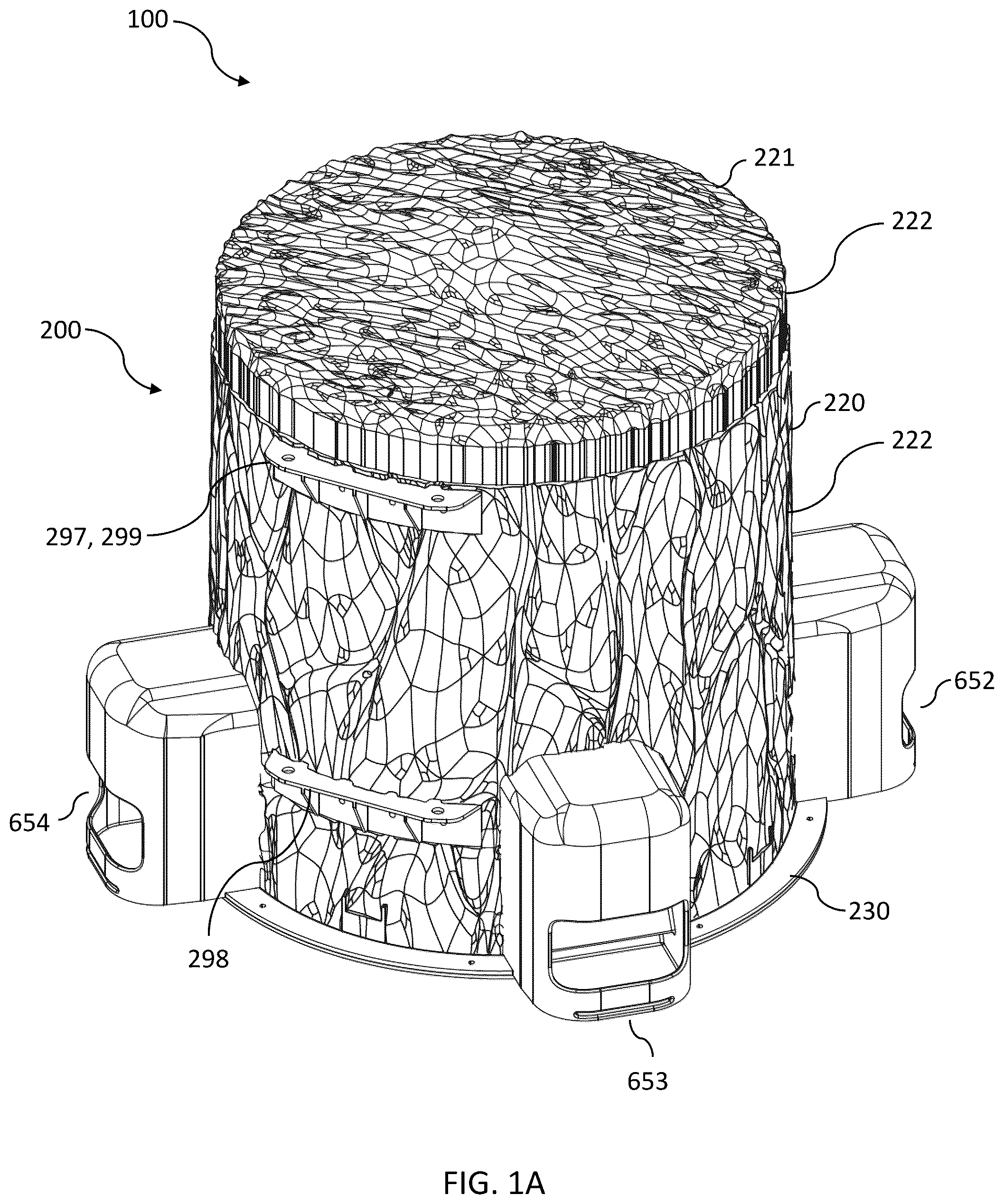 Patent US12588656 Figure 1 – Animal feeder system