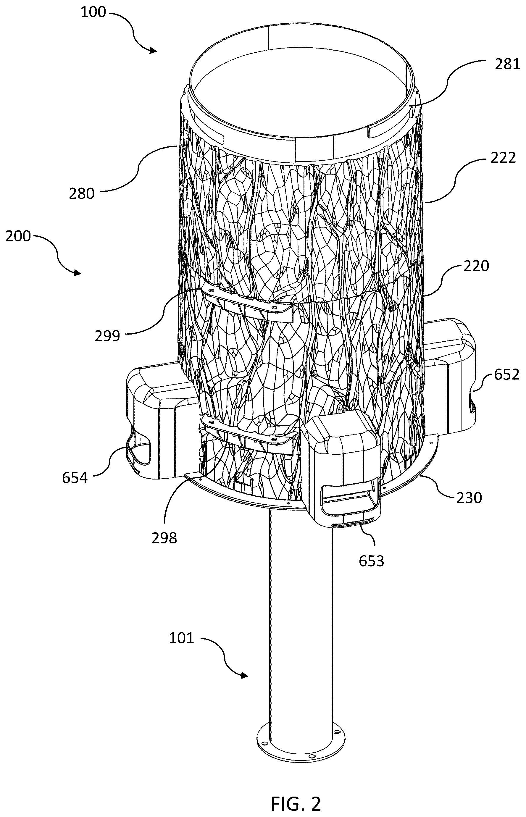 Patent US12588656 Figure 5 – Animal feeder system