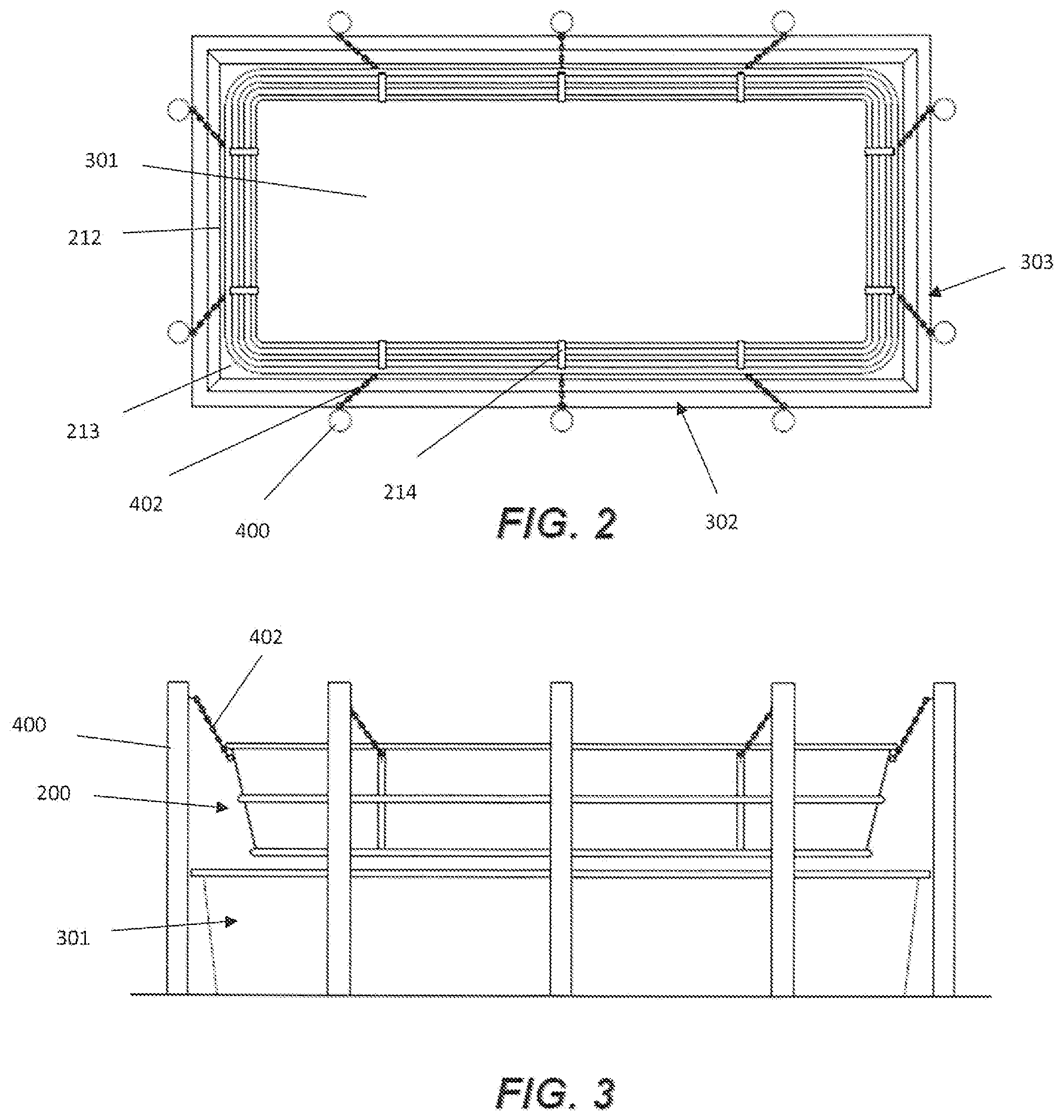 Patent US12588657 Figure 2 – Stock tank guard