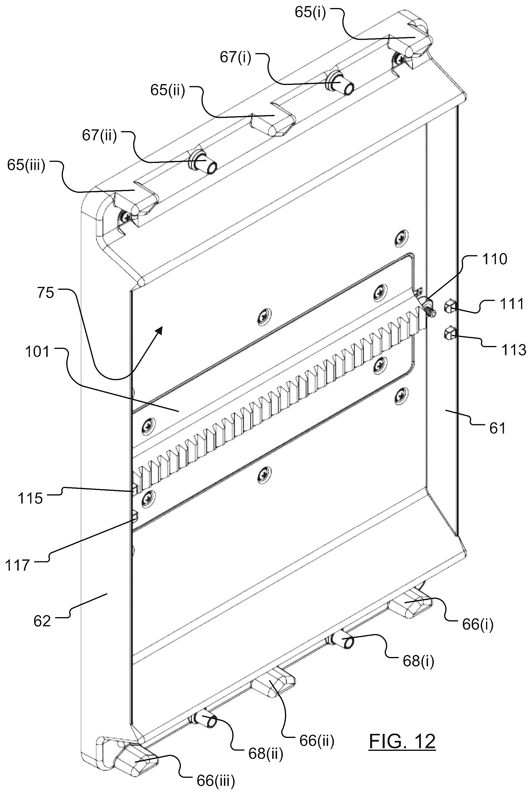 Patent US12588660 Figure 9 – Door assembly for an animal enclosure