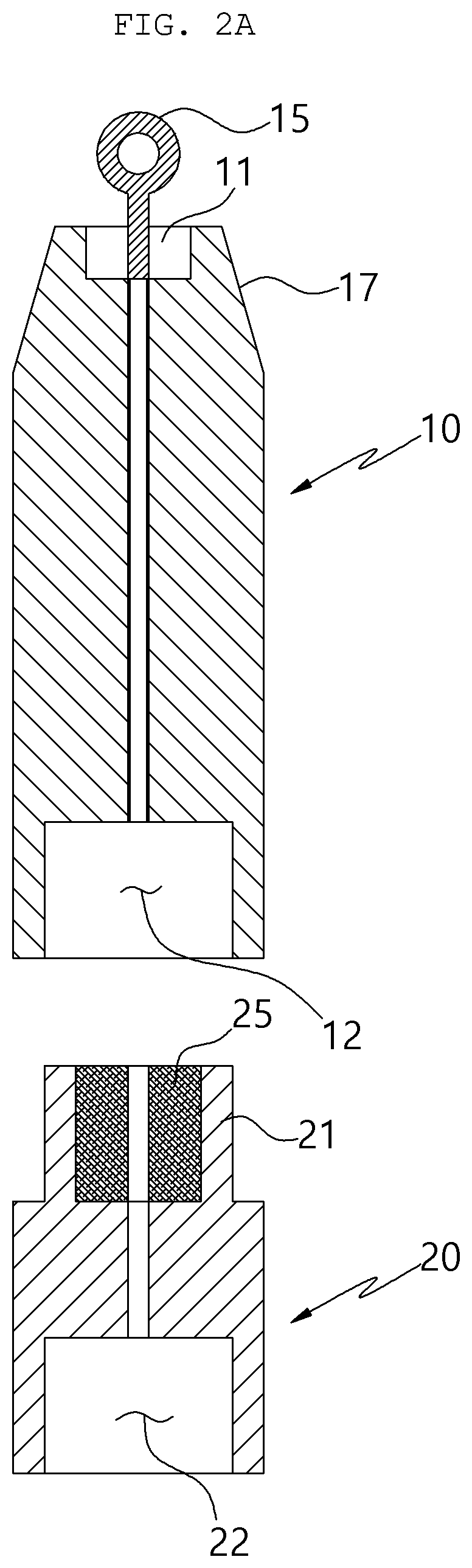 Patent US12588667 Figure 2 – Fishing sinker device based on magnet