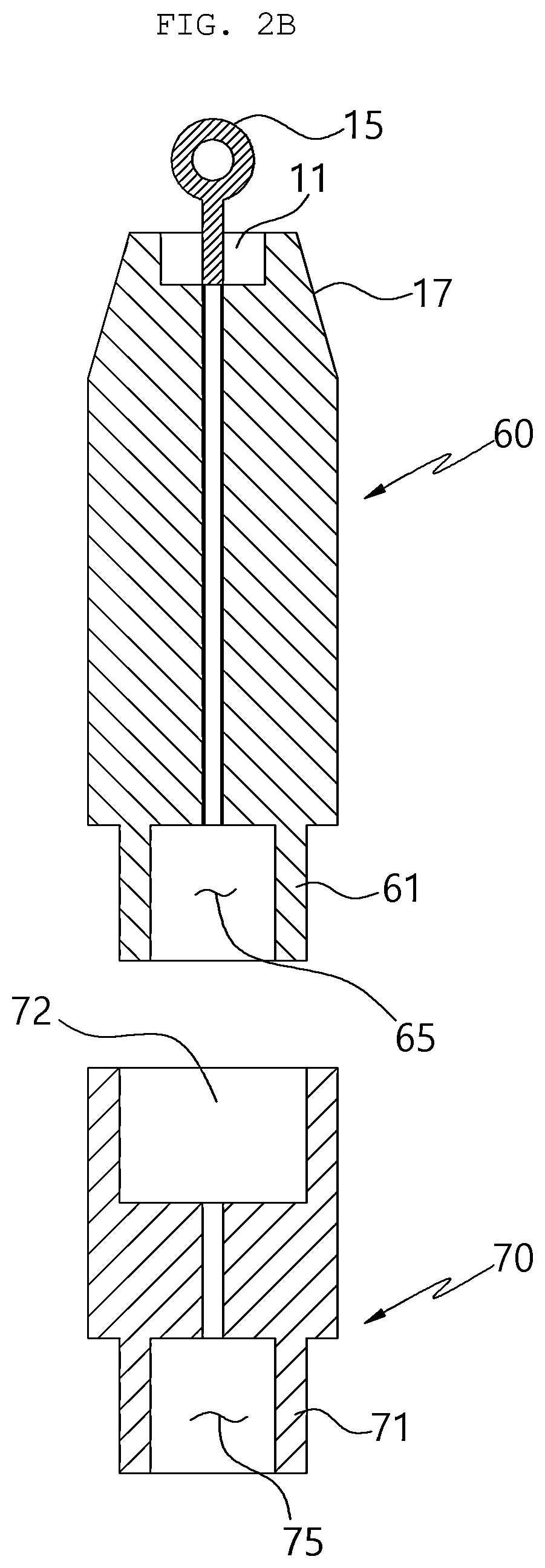 Patent US12588667 Figure 3 – Fishing sinker device based on magnet