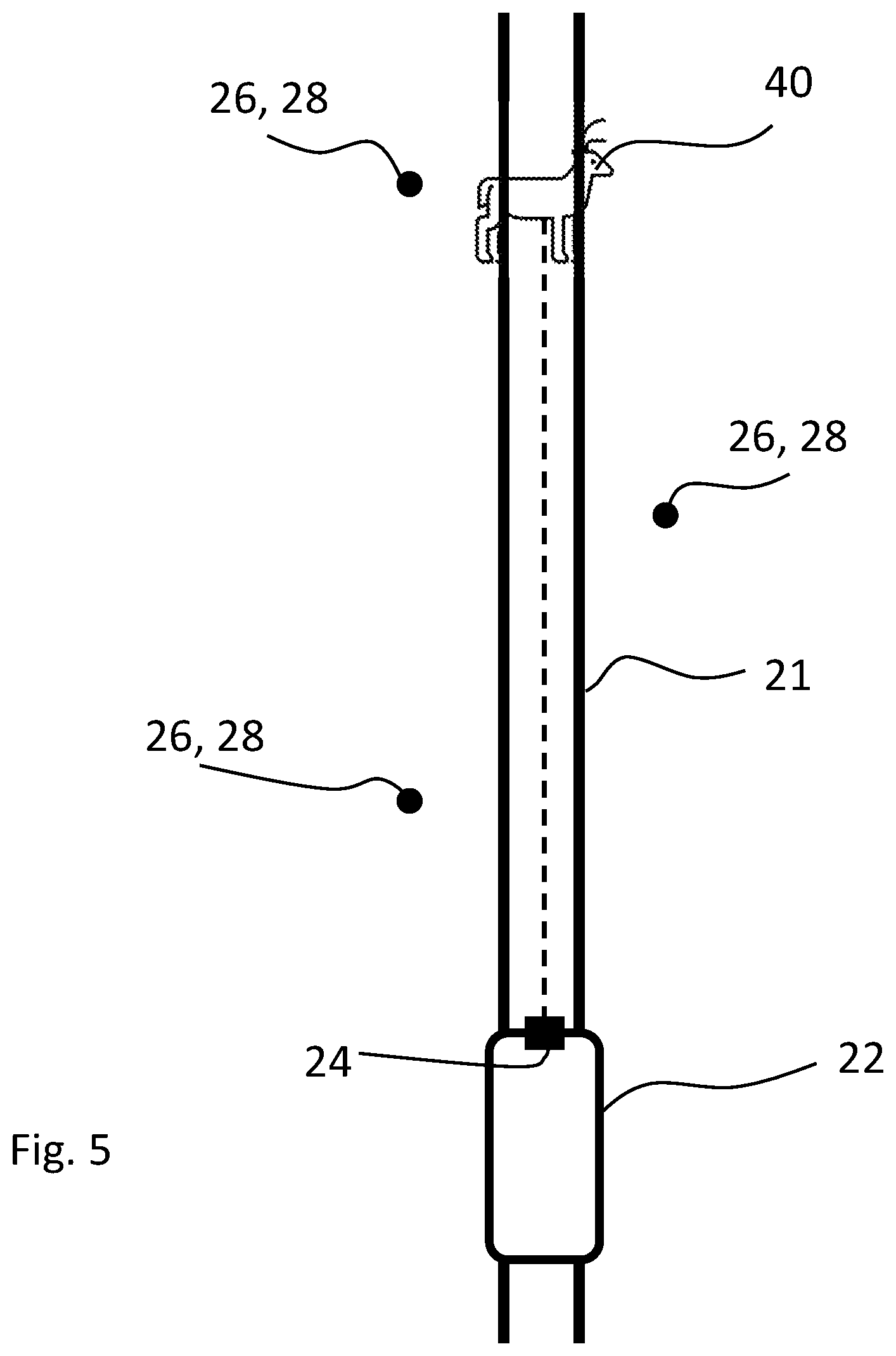 Patent US12588672 Figure 5 – Repellence system and repellence method for repelling animals