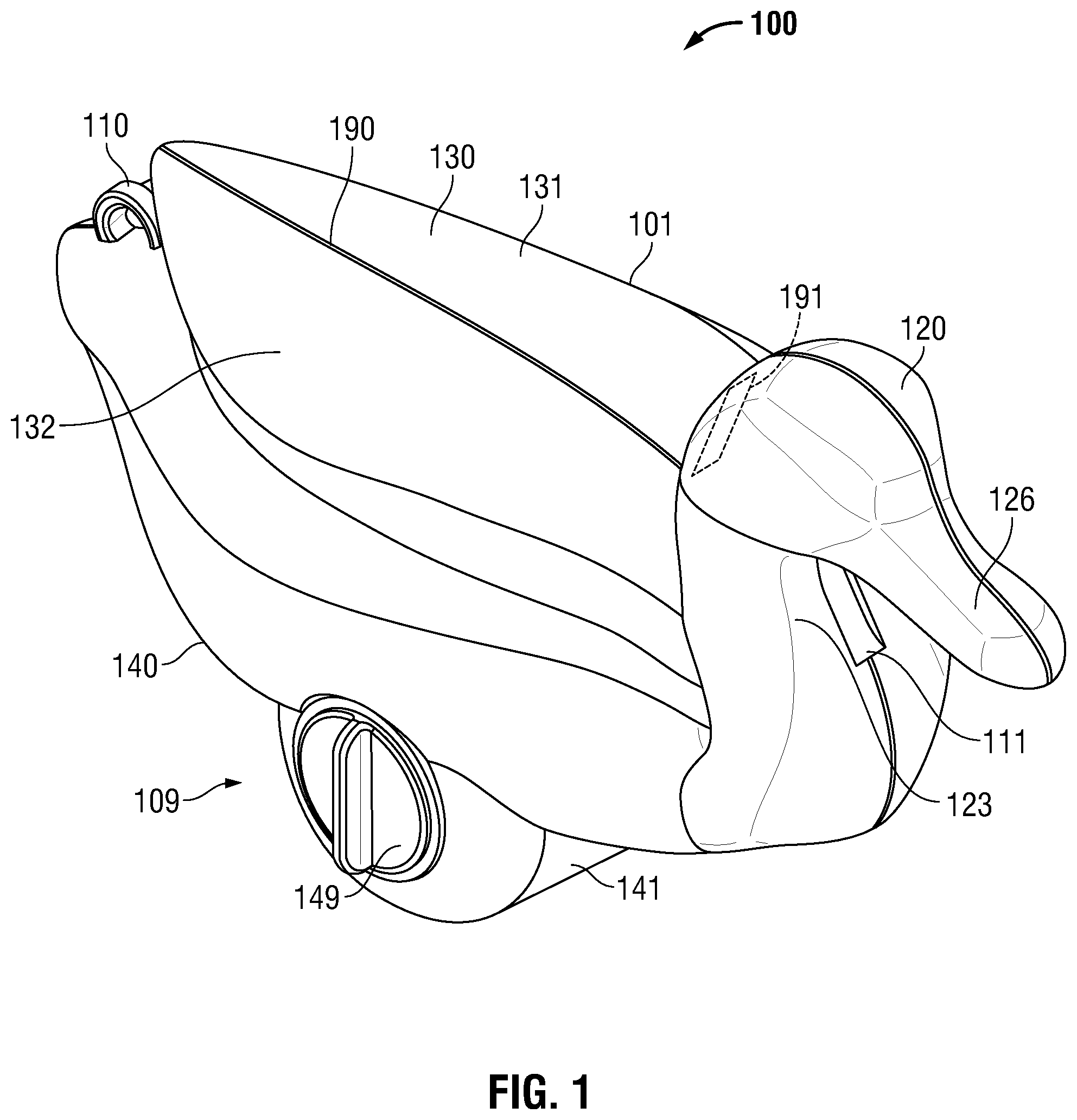 Patent US12588673 Figure 1 – Feeding motion duck decoy