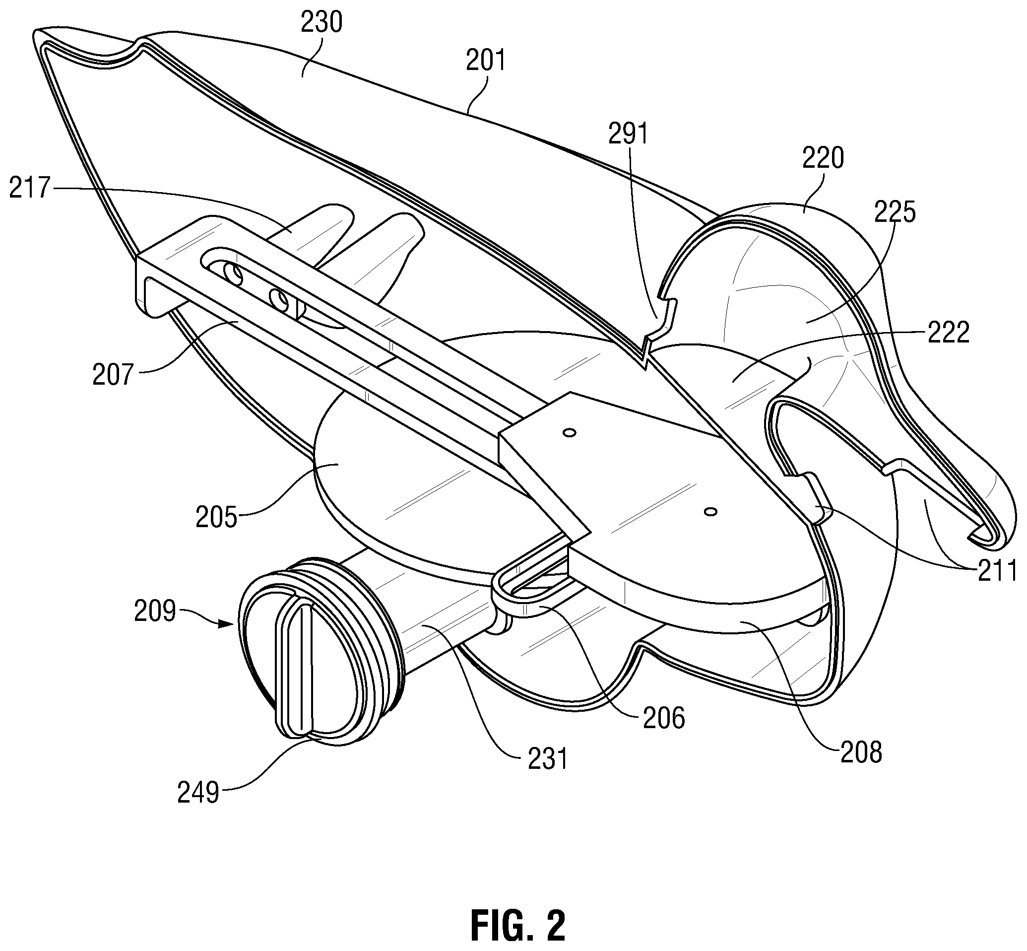 Patent US12588673 Figure 2 – Feeding motion duck decoy