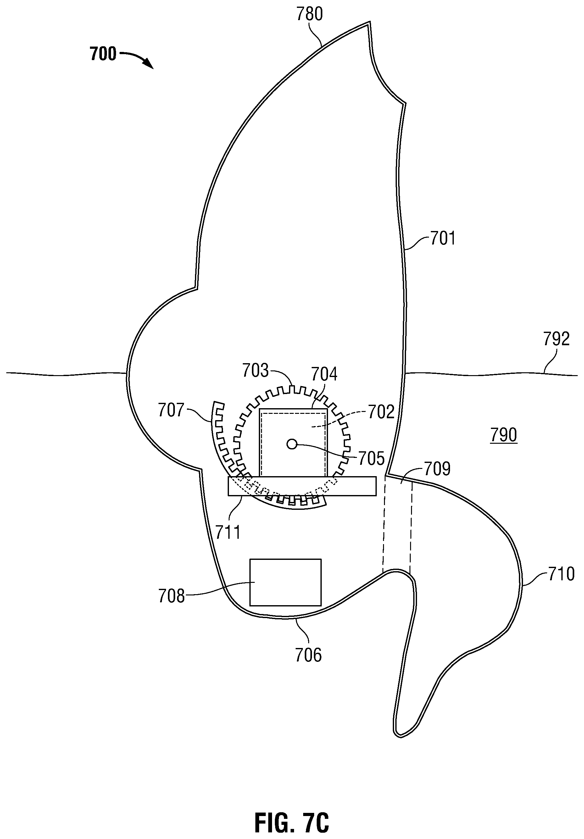 Patent US12588673 Figure 8 – Feeding motion duck decoy