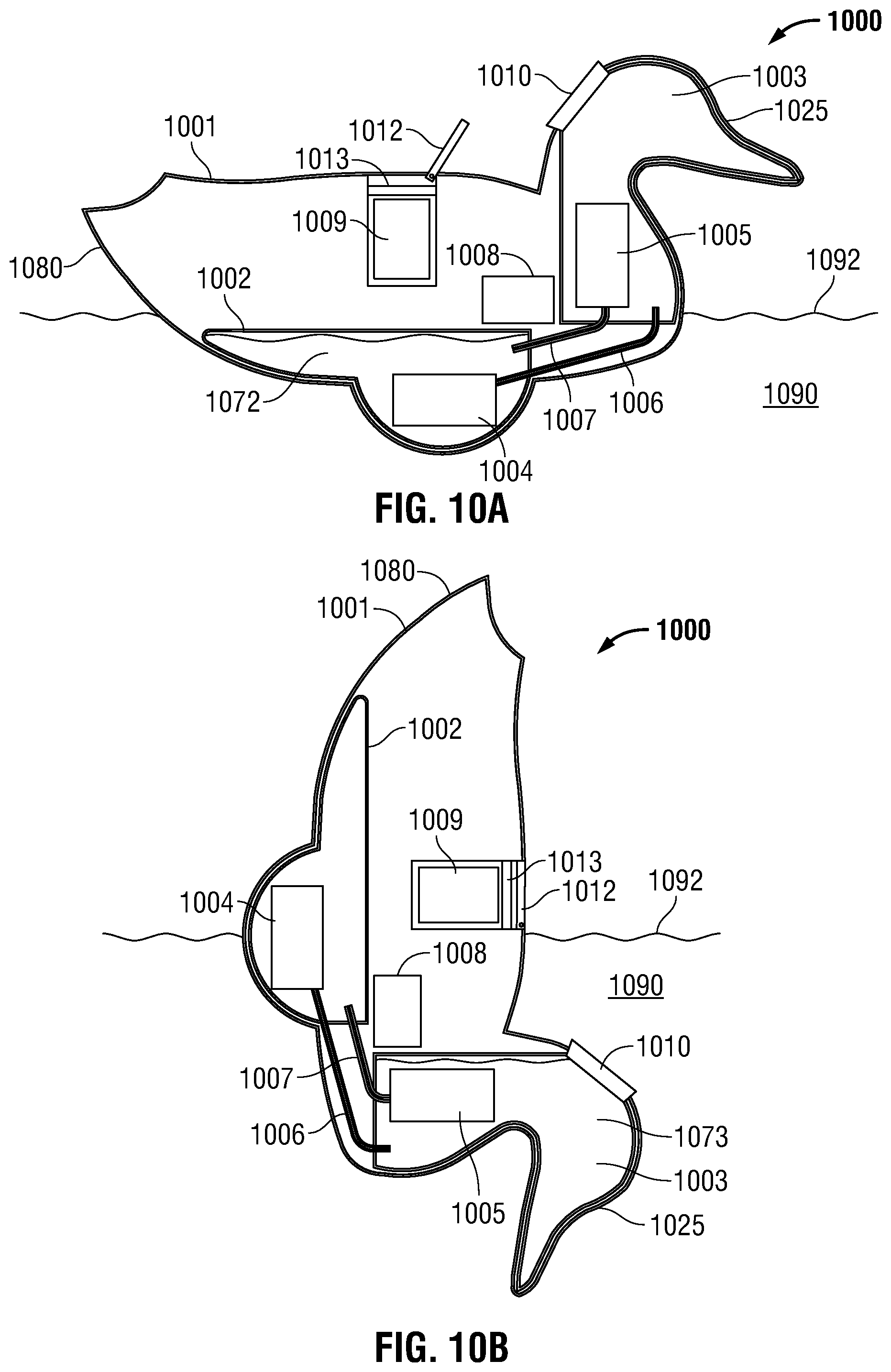 Patent US12588673 Figure 13 – Feeding motion duck decoy
