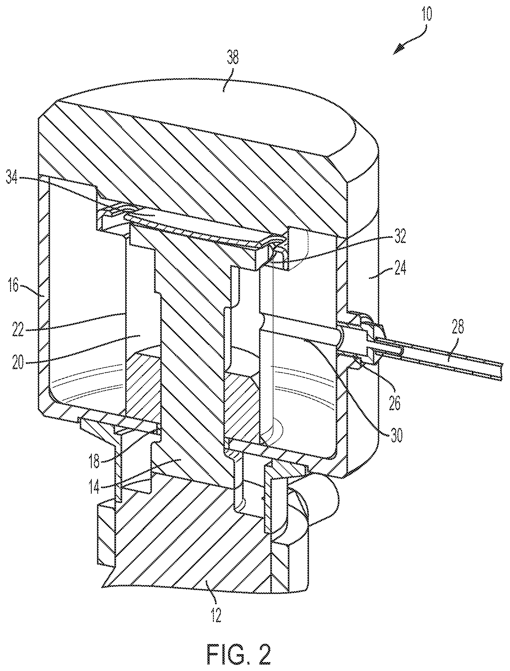 Patent US12588674 Figure 2 – Cryogenic cooler