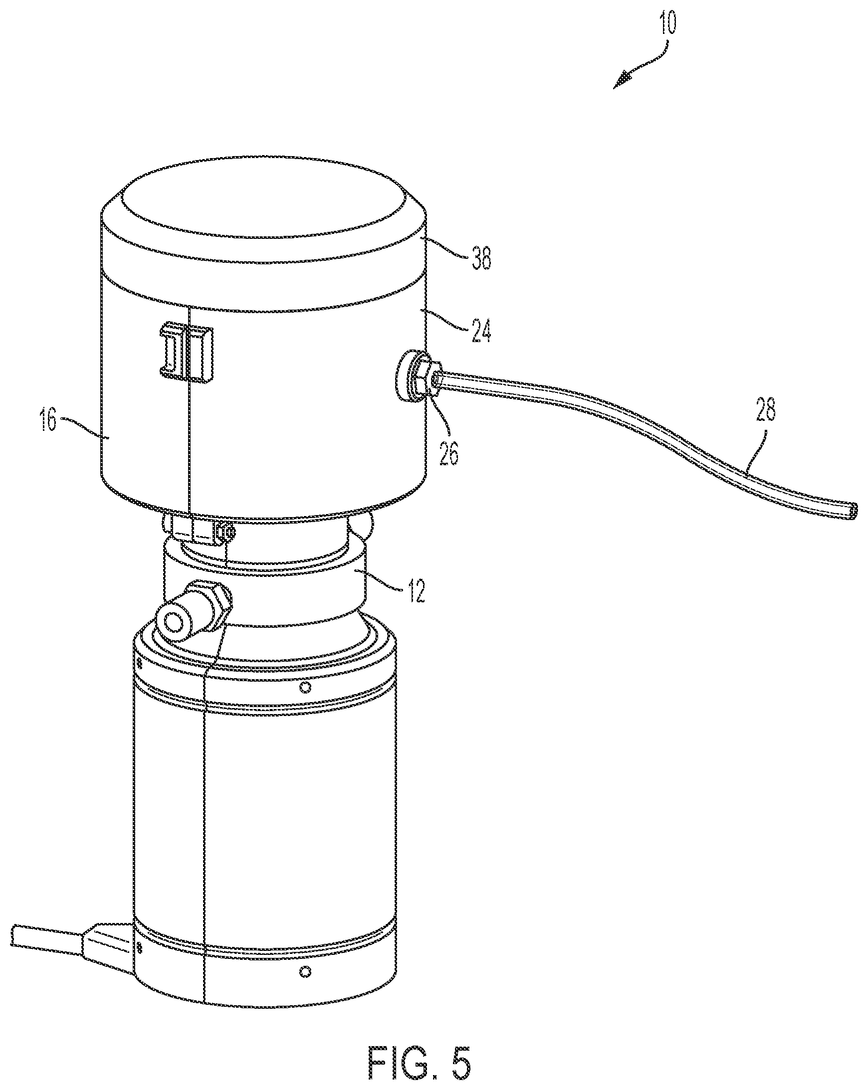 Patent US12588674 Figure 5 – Cryogenic cooler