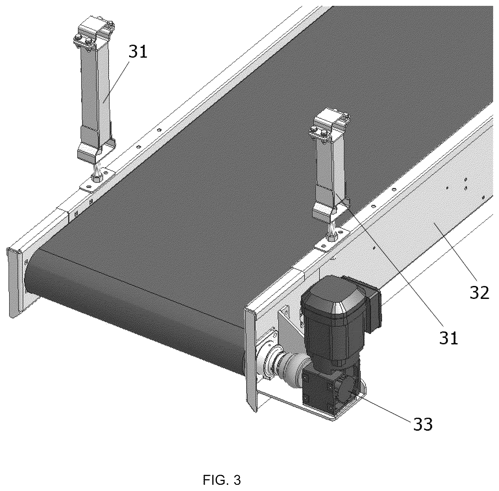 Patent US12588682 Figure 3 – Positioning equipment and method for poultry and similar animals