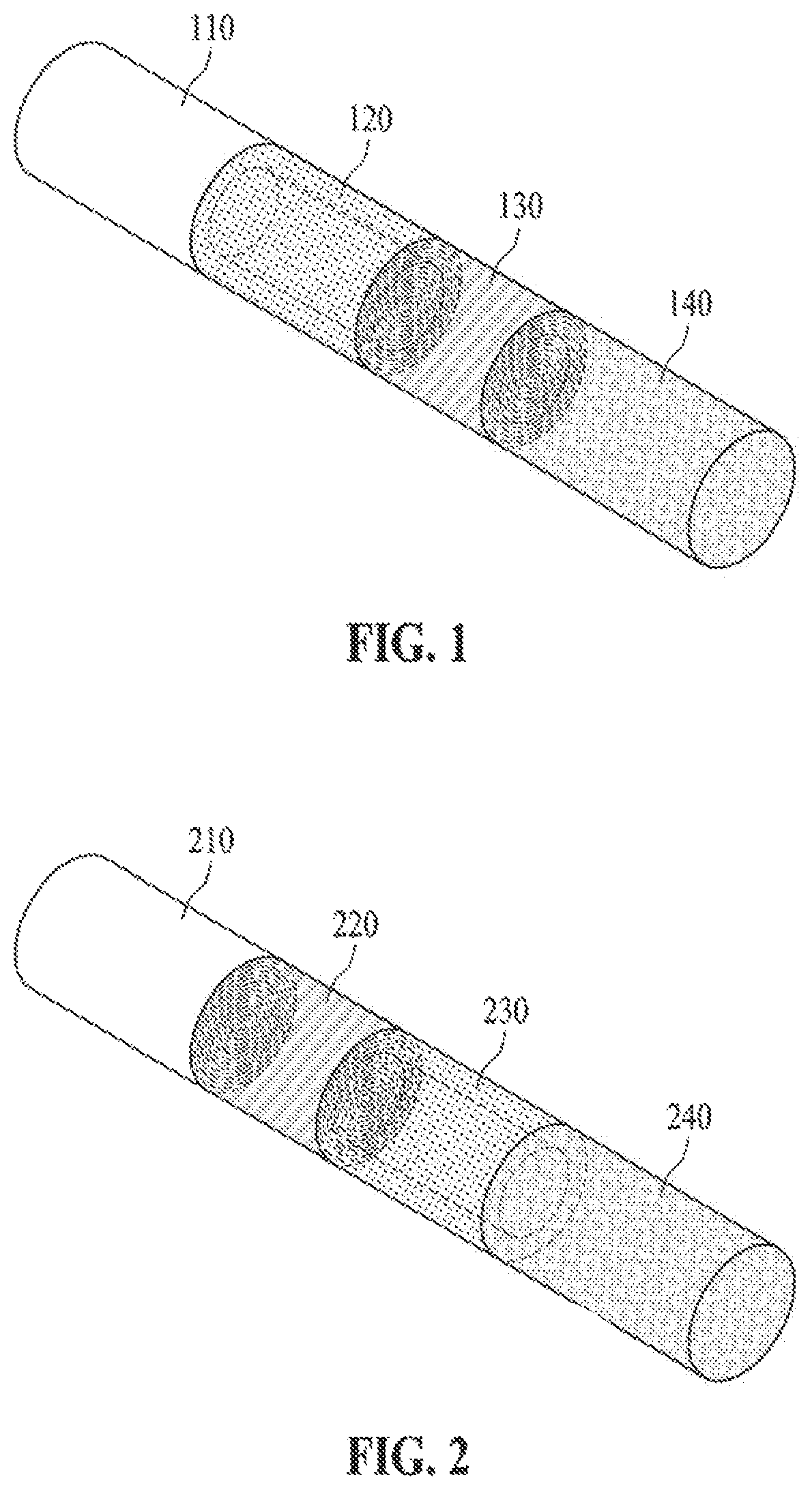 Patent US12588701 Figure 1 – Paper tube for smoking articles with flavored sheet, and smoking article